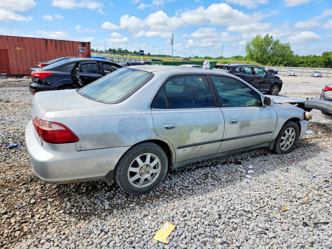 2000 Honda Accord Lx Gray vin: 1HGCG5646YA144403