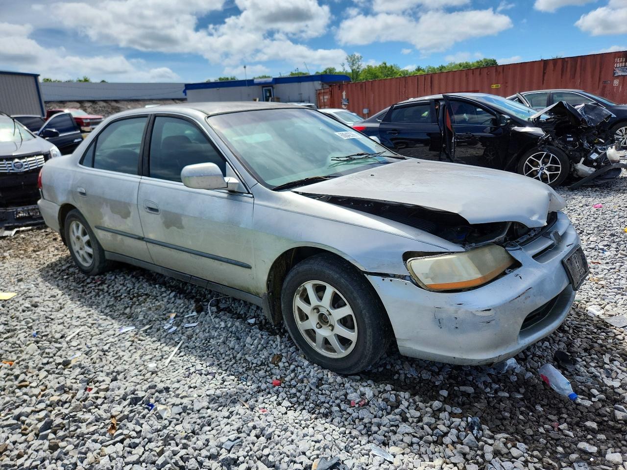 2000 Honda Accord Lx Gray vin: 1HGCG5646YA144403