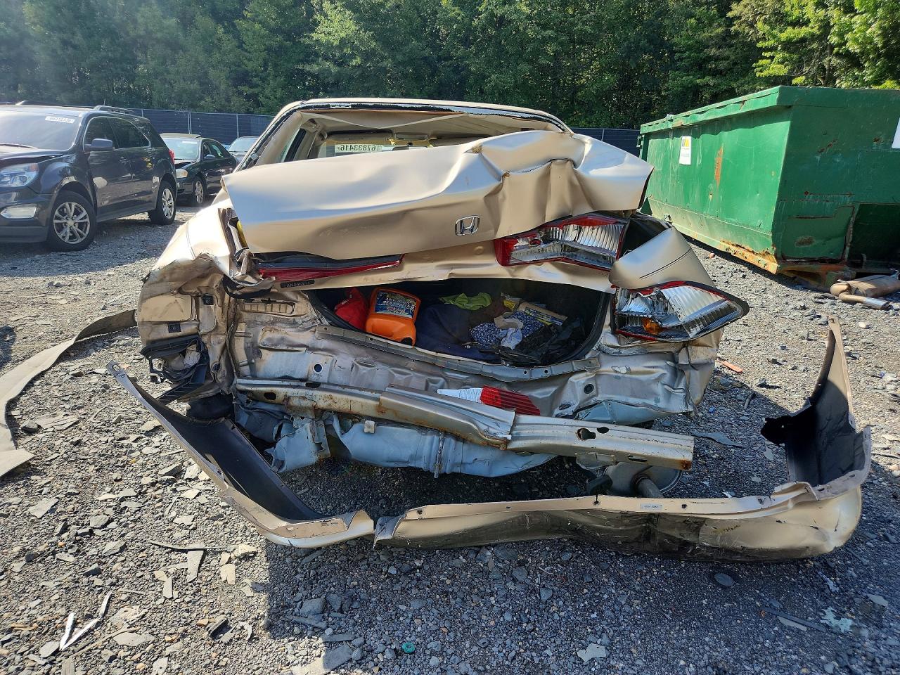 2001 Honda Accord Lx Beige vin: 1HGCG56471A138390