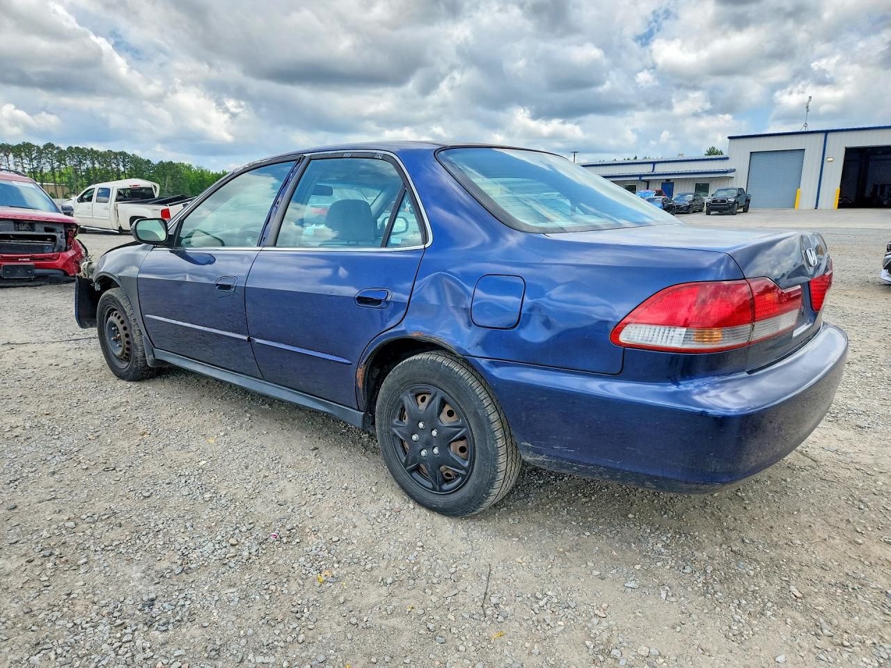 2002 Honda Accord Lx Синий vin: 1HGCG56472A008773