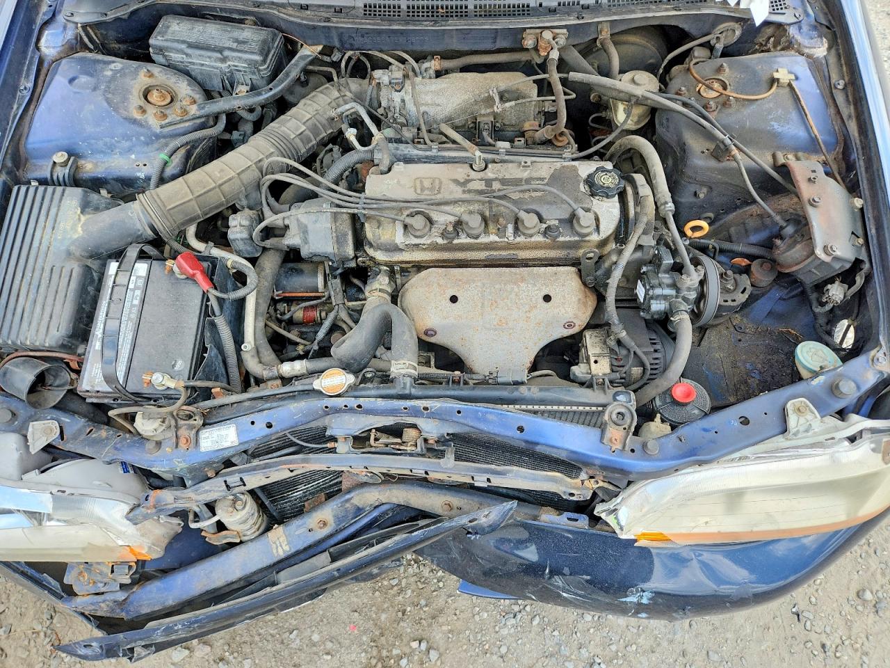 2002 Honda Accord Lx Синий vin: 1HGCG56472A008773