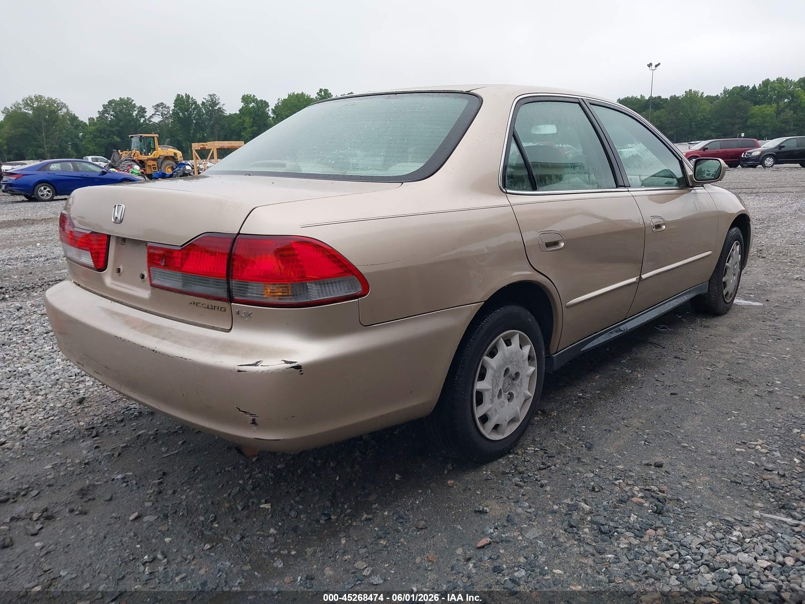 2002 Honda Accord 2.3 Lx Gold vin: 1HGCG56472A101857
