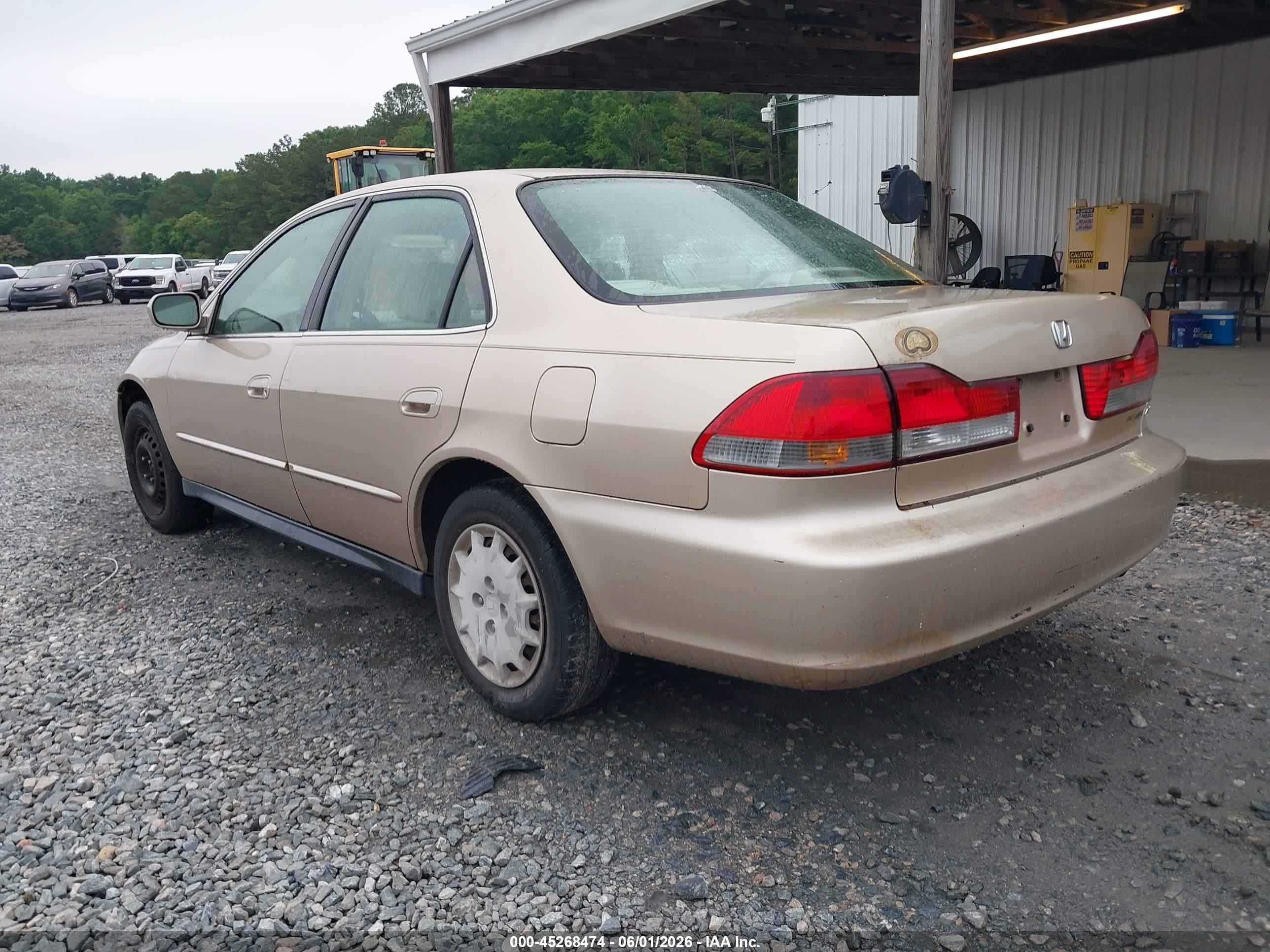 2002 Honda Accord 2.3 Lx Gold vin: 1HGCG56472A101857