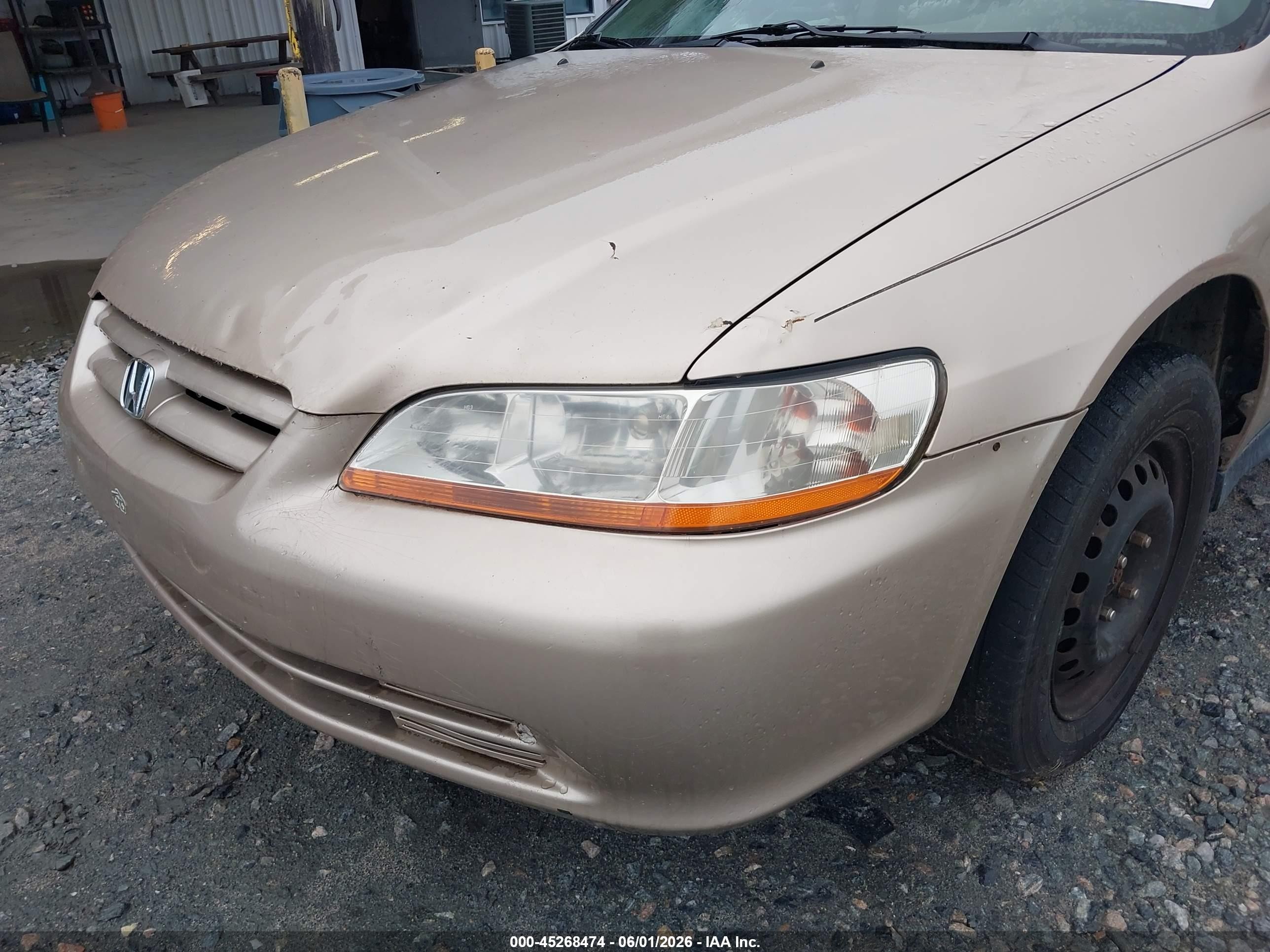 2002 Honda Accord 2.3 Lx Gold vin: 1HGCG56472A101857
