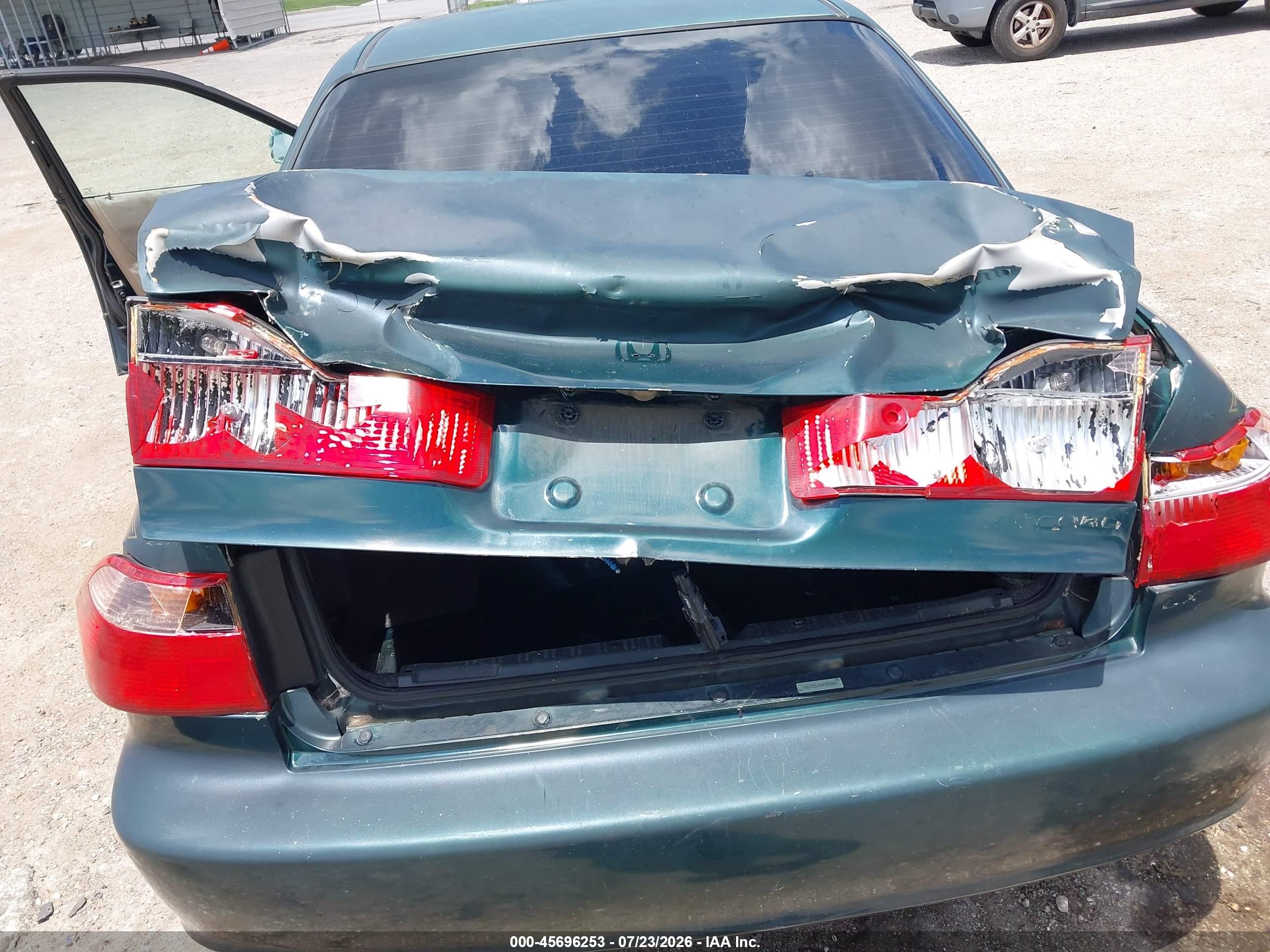 1998 Honda Accord Lx Зеленый vin: 1HGCG5647WA109169