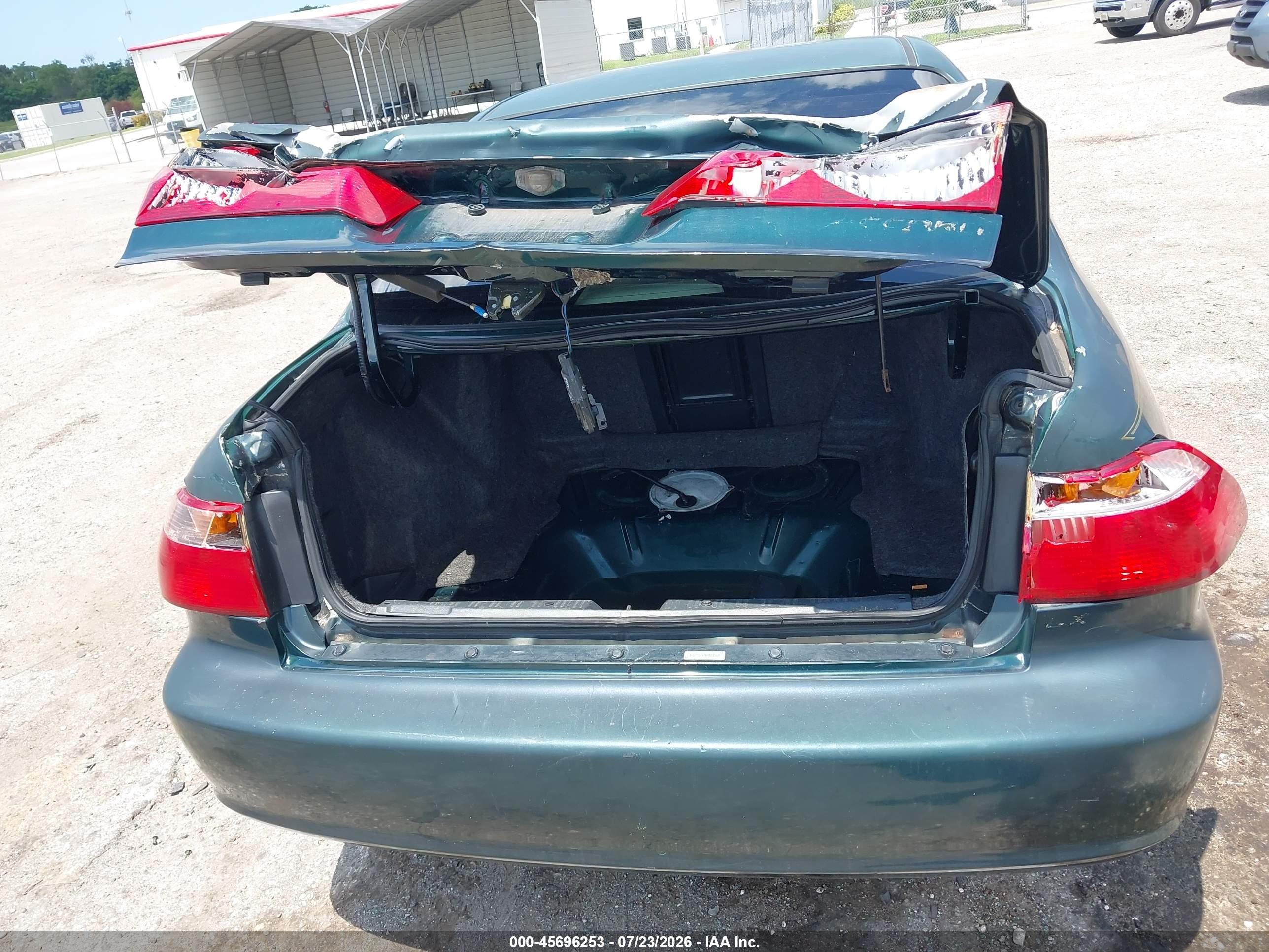 1998 Honda Accord Lx Зеленый vin: 1HGCG5647WA109169