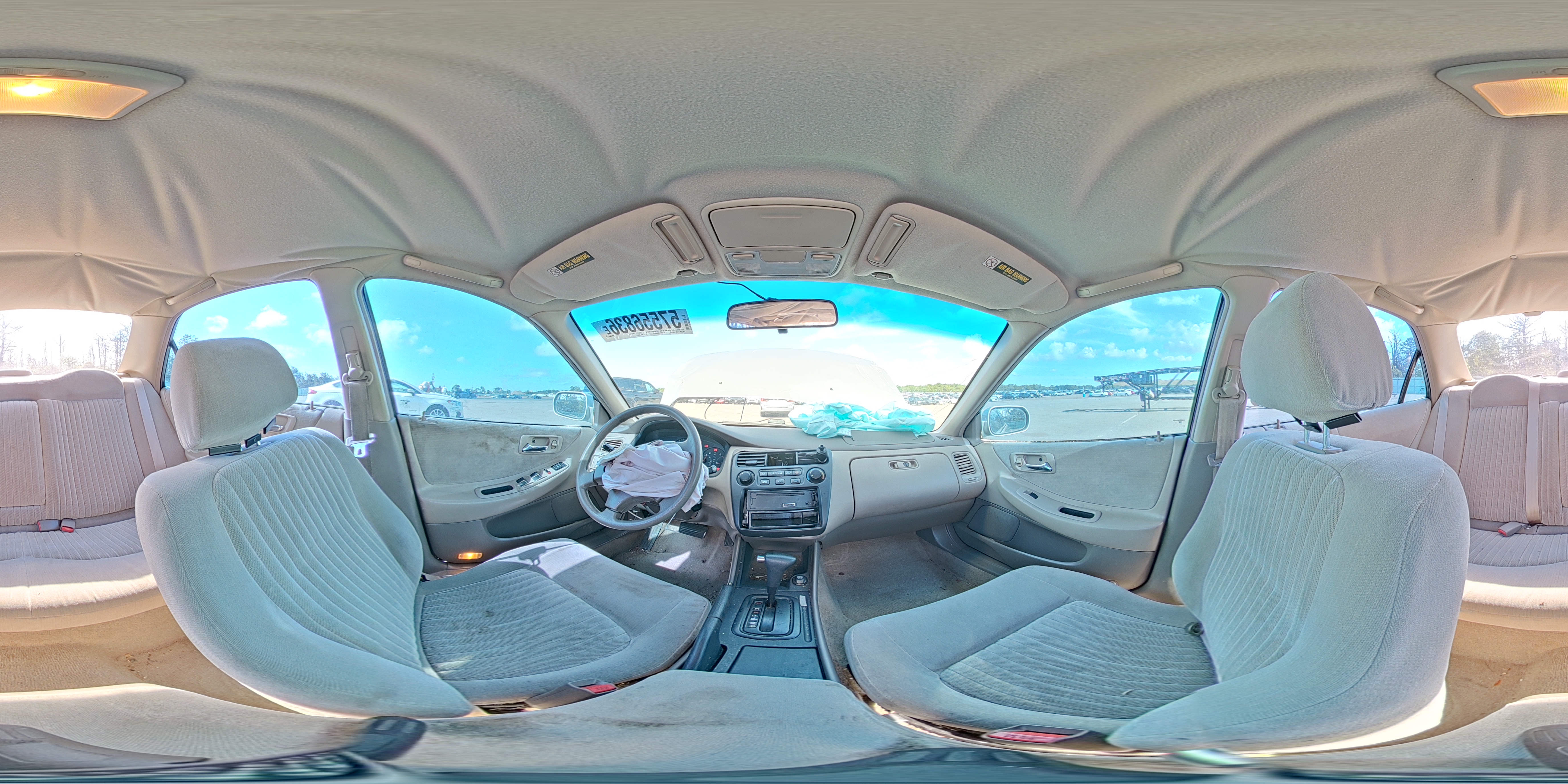 1998 Honda Accord Lx Silver vin: 1HGCG5647WA153432