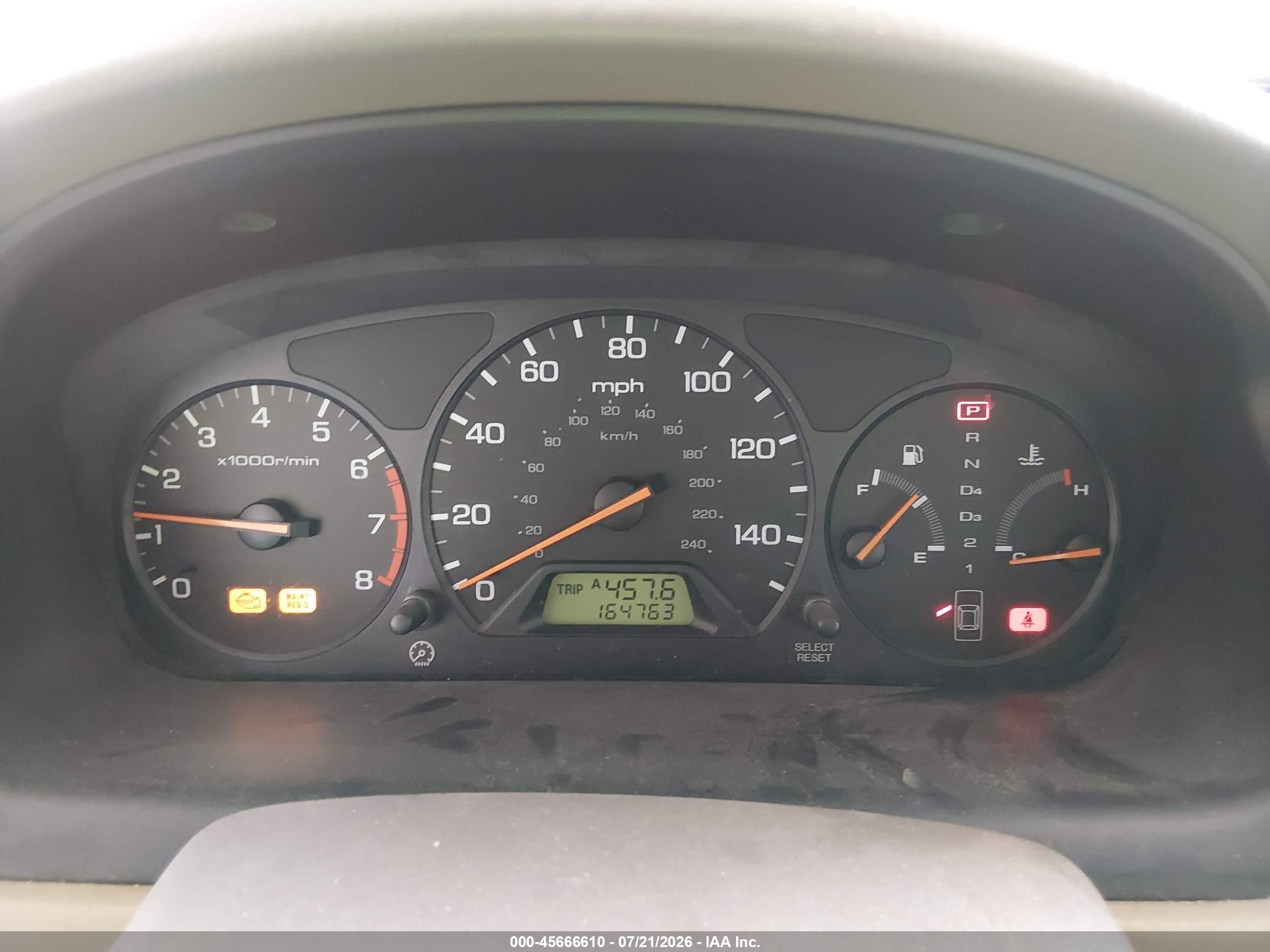 1998 Honda Accord Lx White vin: 1HGCG5647WA160154