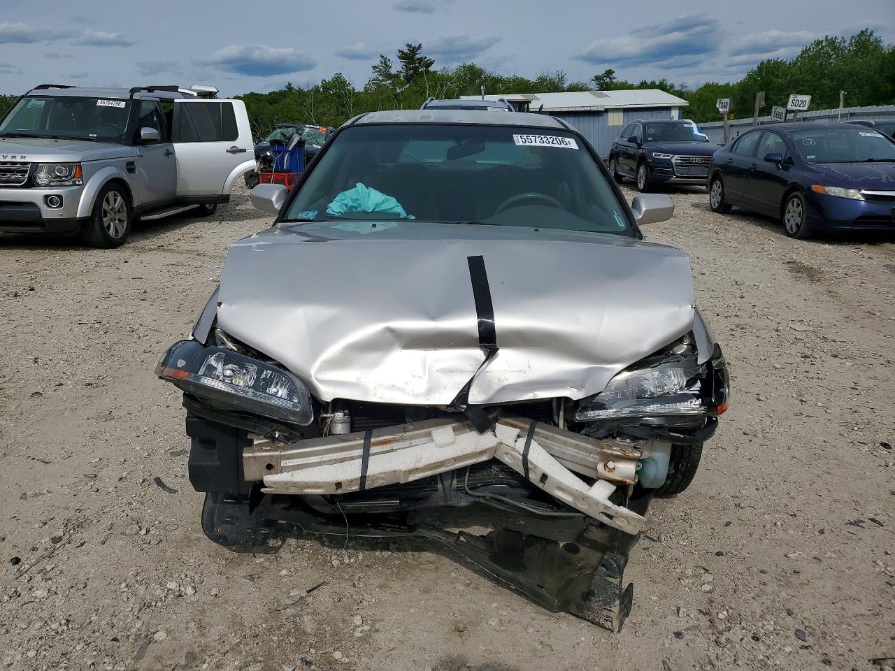 1998 Honda Accord Lx Серебряный vin: 1HGCG5647WA161272