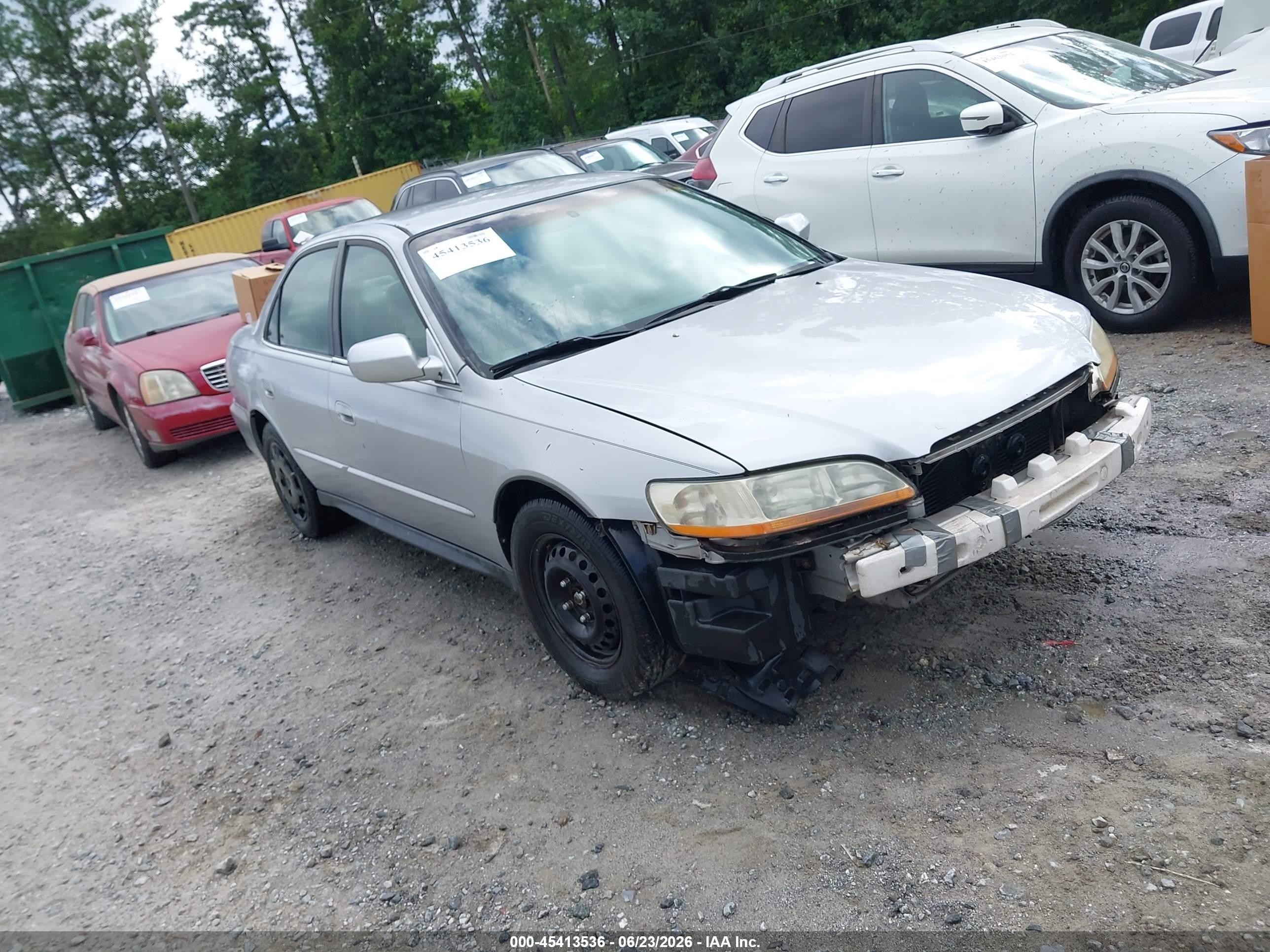2001 Honda Accord 2.3 Lx Silver vin: 1HGCG56481A057768