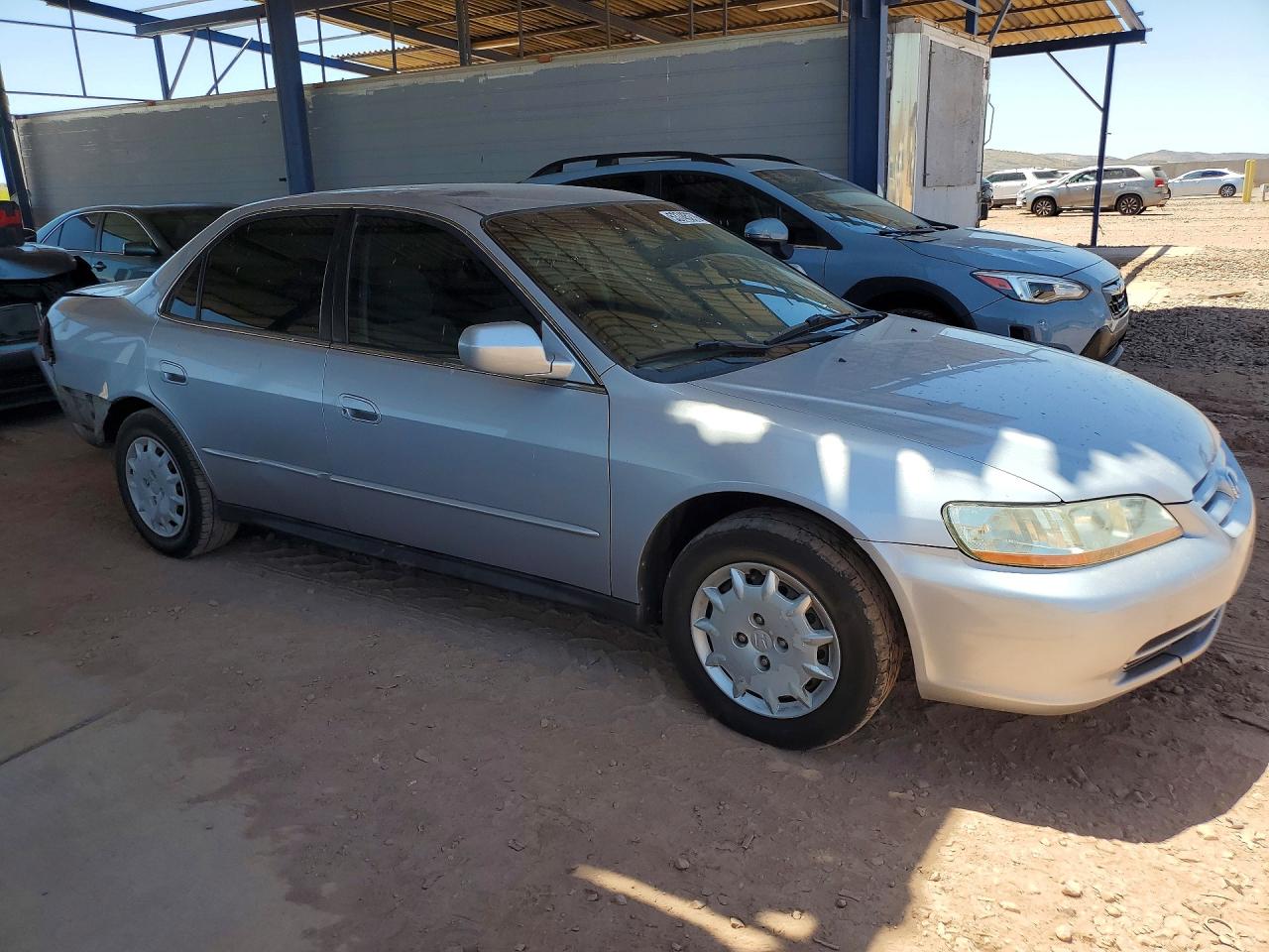 2002 Honda Accord Lx Silver vin: 1HGCG56482A075589