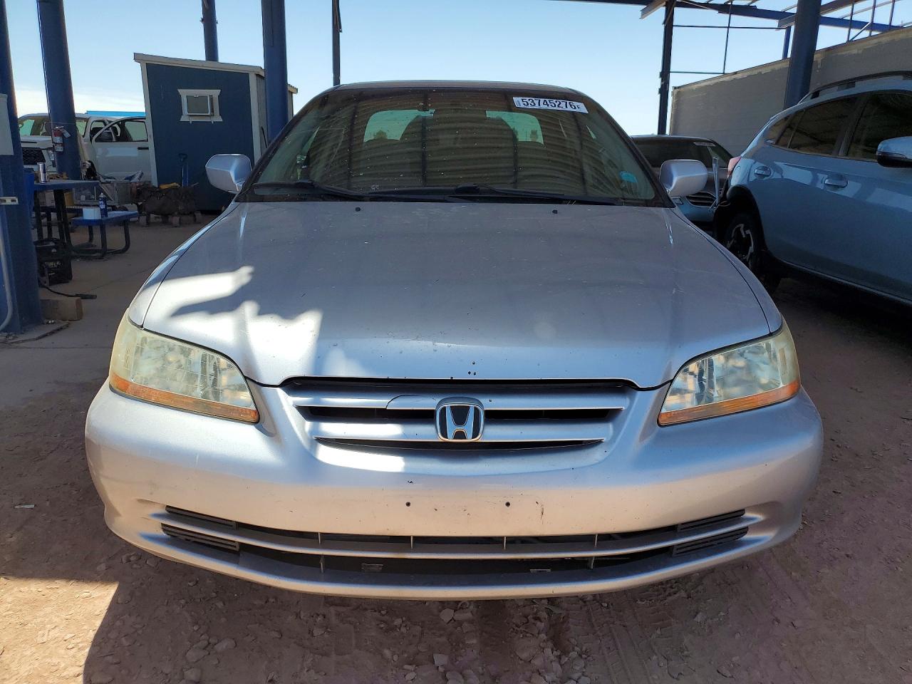 2002 Honda Accord Lx Silver vin: 1HGCG56482A075589