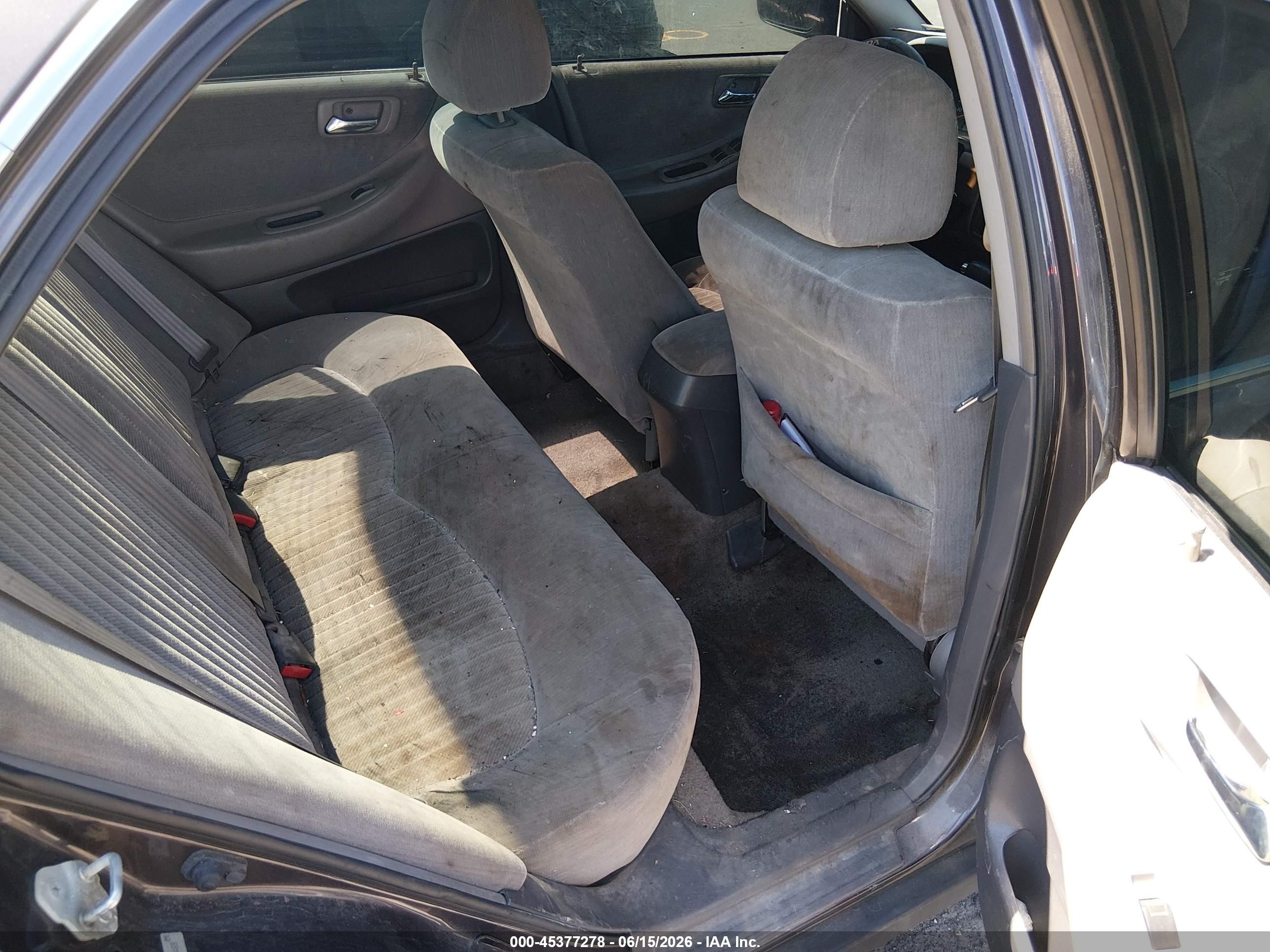 1998 Honda Accord Lx Gray vin: 1HGCG5648WA223469
