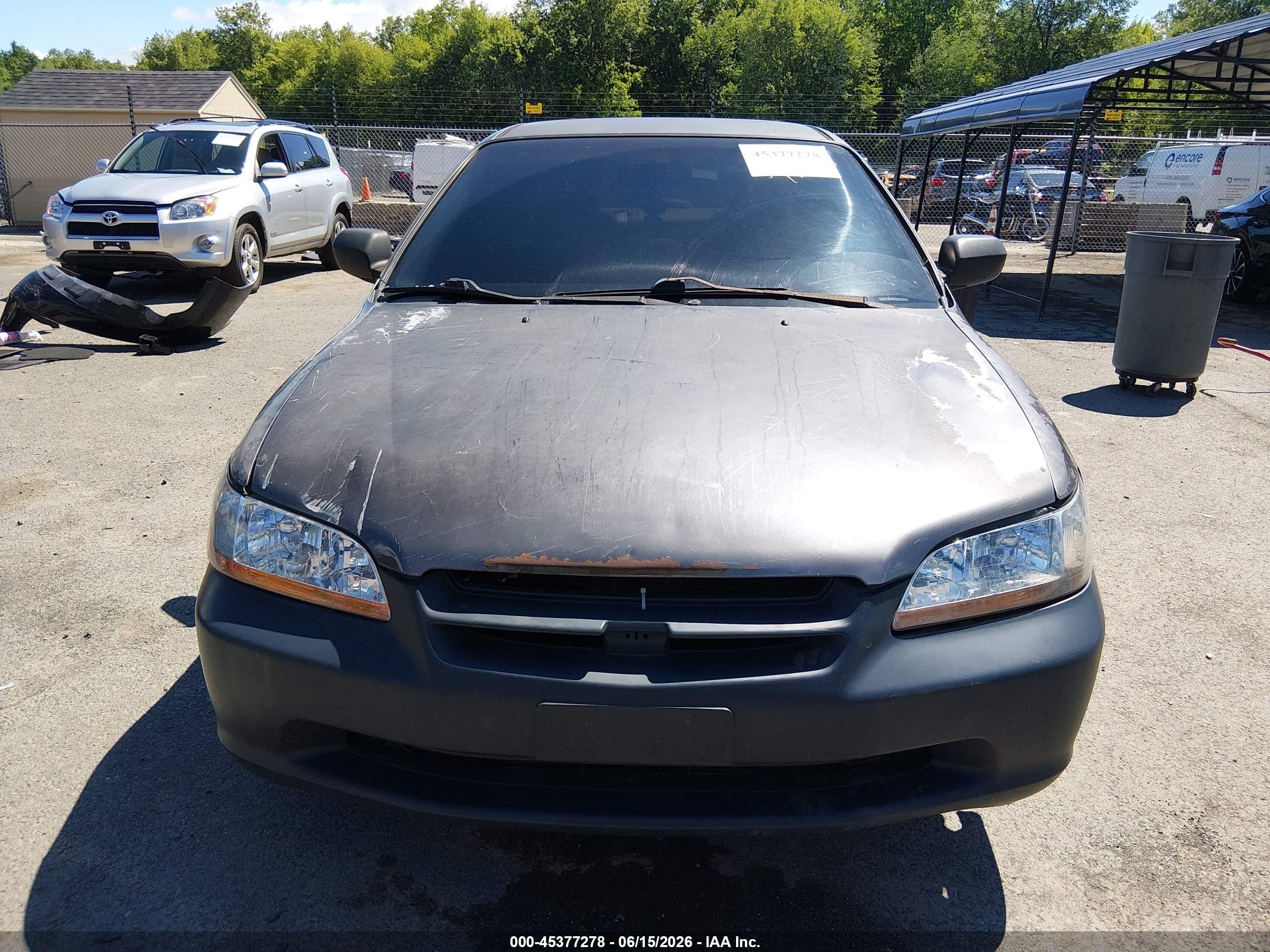 1998 Honda Accord Lx Gray vin: 1HGCG5648WA223469