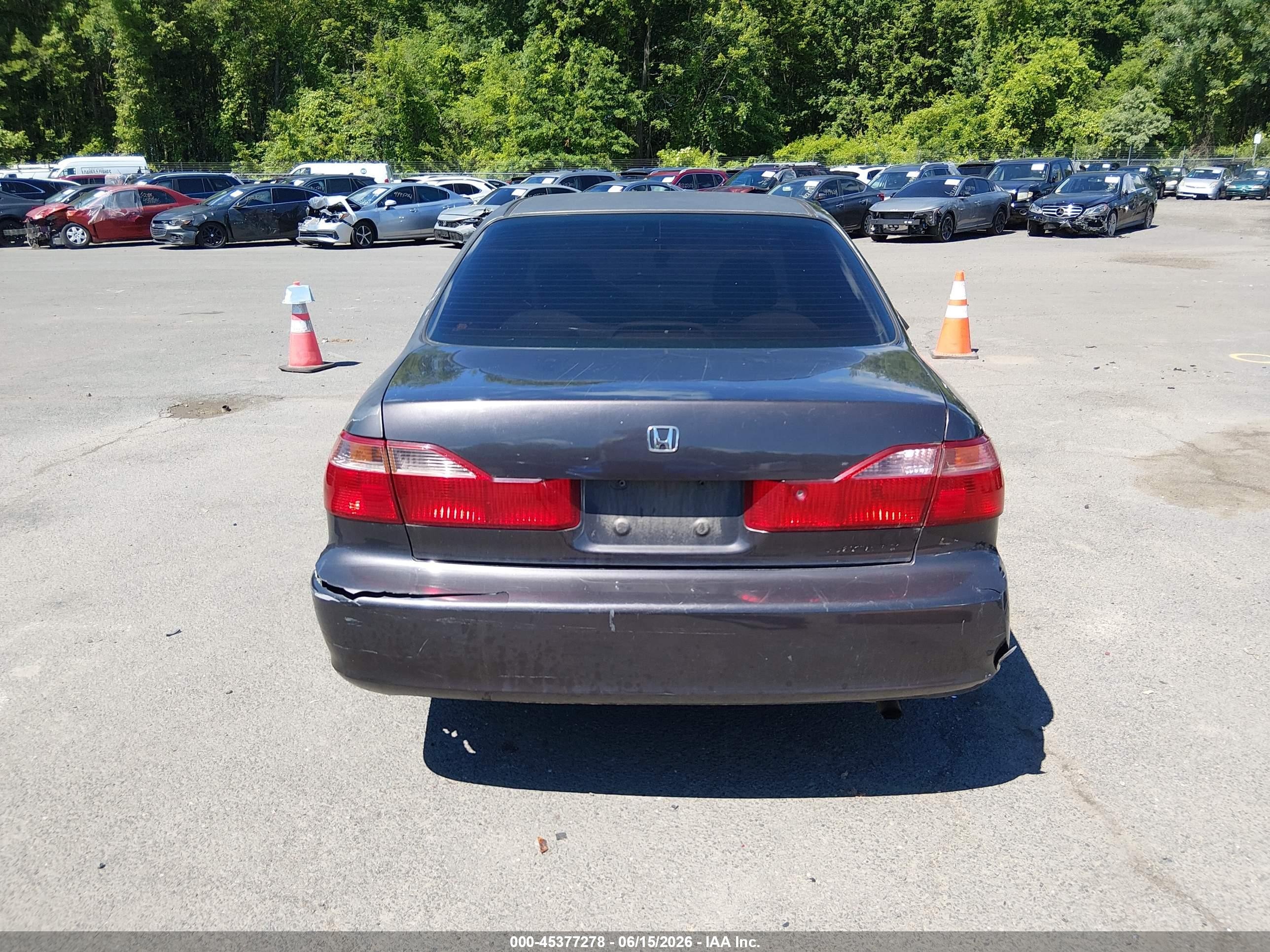 1998 Honda Accord Lx Gray vin: 1HGCG5648WA223469