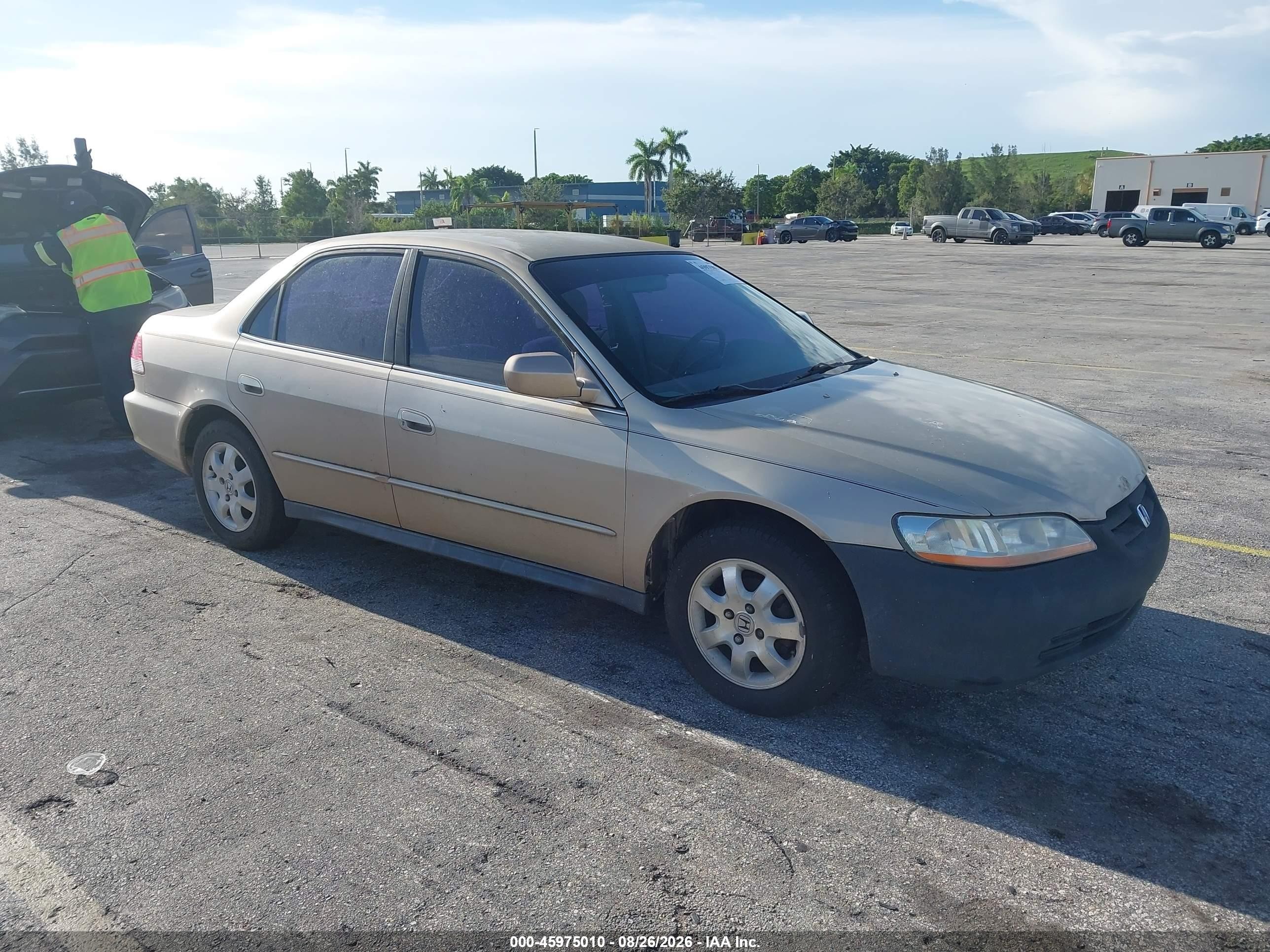 2001 Honda Accord 2.3 Lx Gold vin: 1HGCG56491A142716