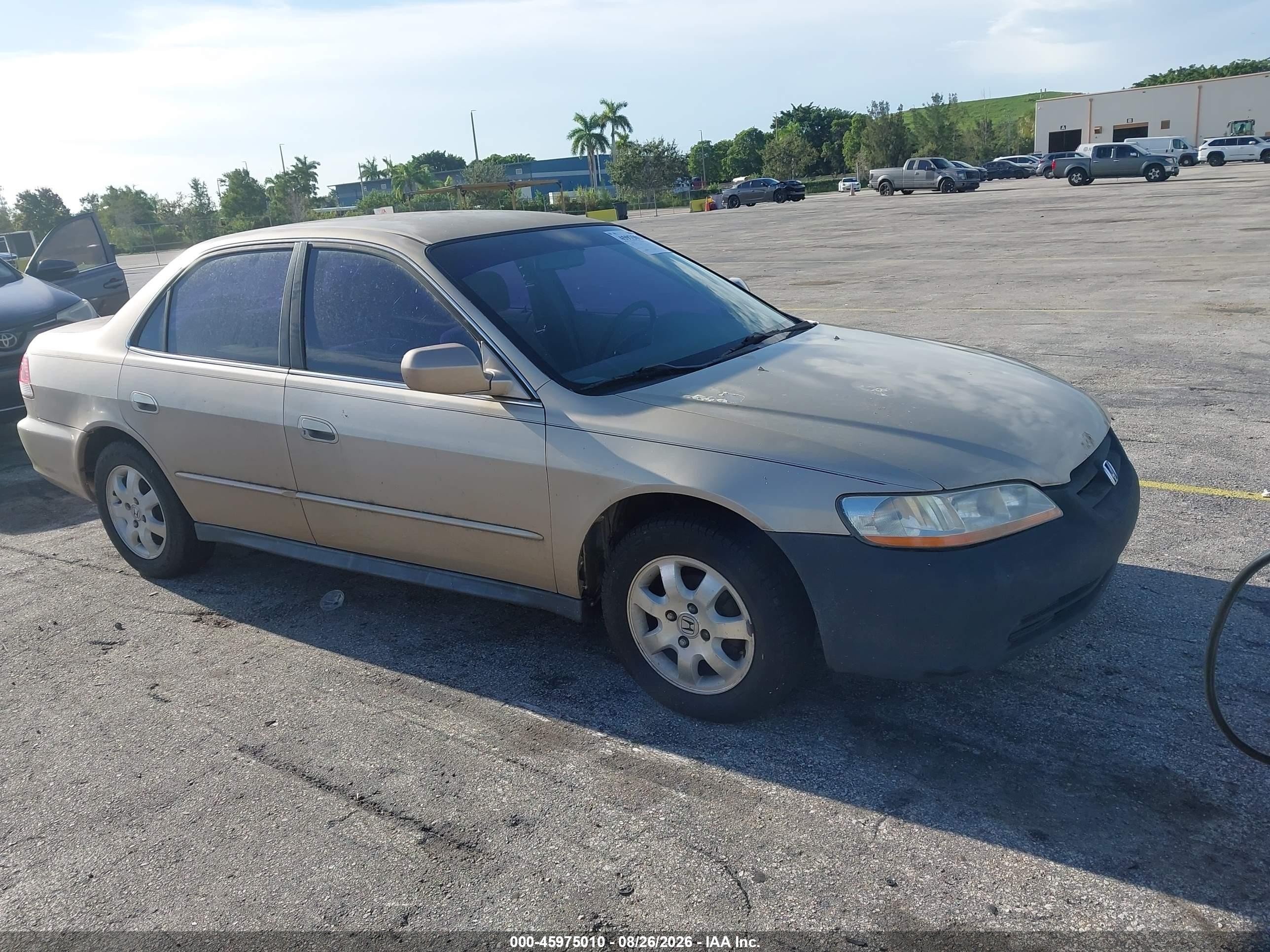2001 Honda Accord 2.3 Lx Gold vin: 1HGCG56491A142716