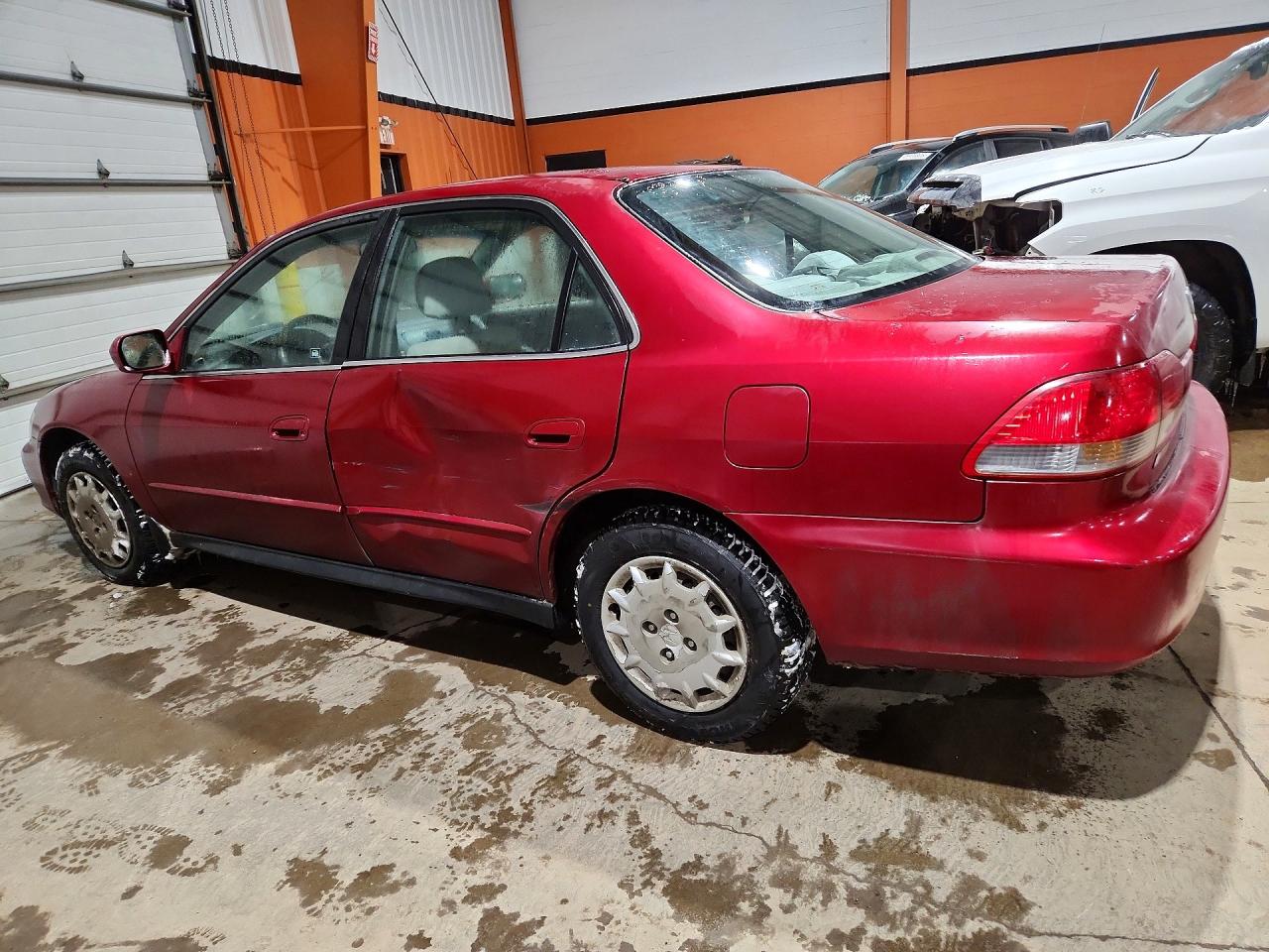 2001 Honda Accord Lx 4dr Красный vin: 1HGCG56491A804598