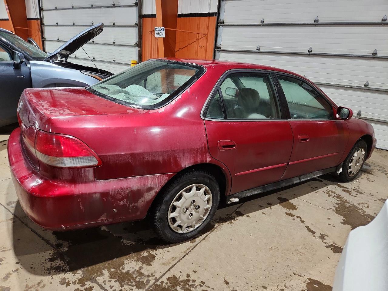 2001 Honda Accord Lx 4dr Красный vin: 1HGCG56491A804598