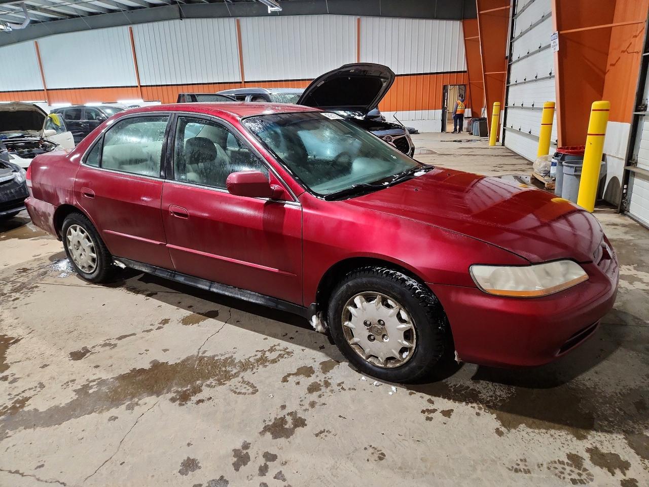 2001 Honda Accord Lx 4dr Красный vin: 1HGCG56491A804598