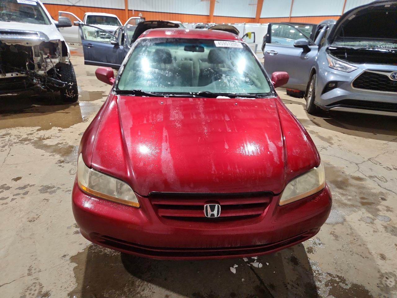 2001 Honda Accord Lx 4dr Красный vin: 1HGCG56491A804598