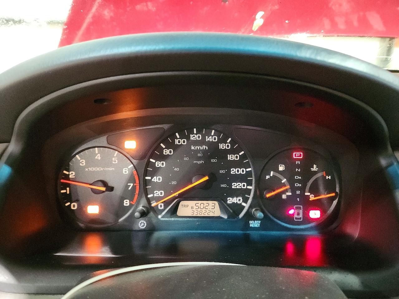2001 Honda Accord Lx 4dr Красный vin: 1HGCG56491A804598