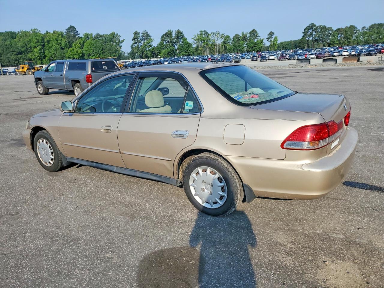 2002 Honda Accord Lx Золотой vin: 1HGCG56492A060616