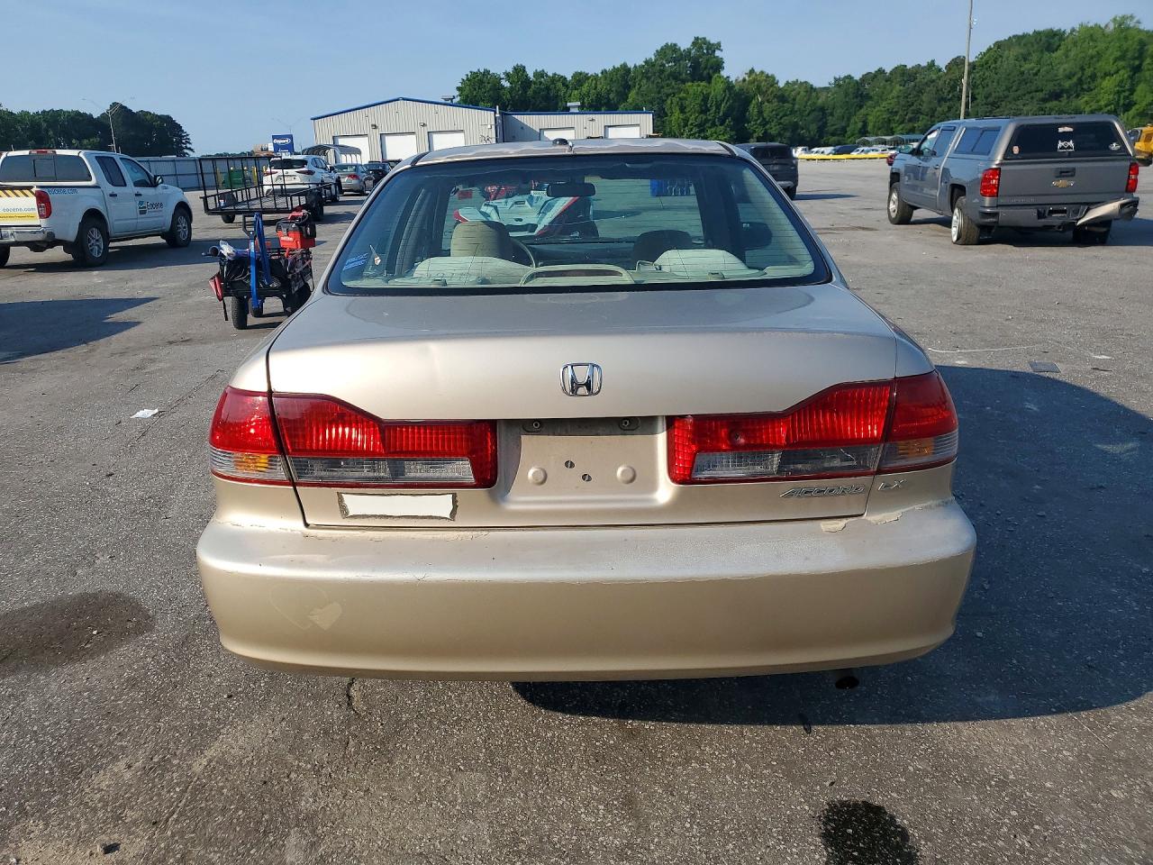 2002 Honda Accord Lx Золотой vin: 1HGCG56492A060616