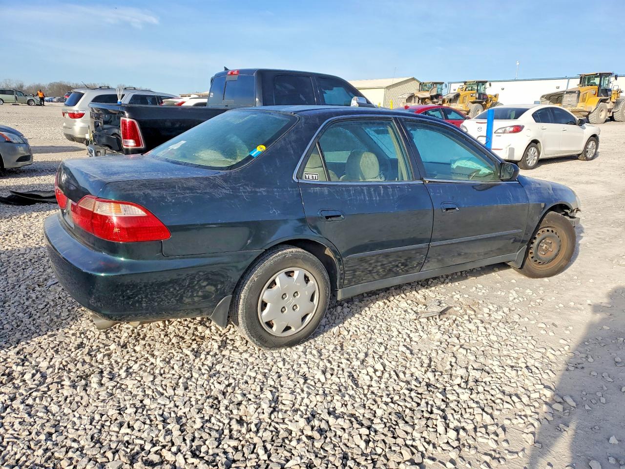 1998 Honda Accord Lx Green vin: 1HGCG5649WA096439