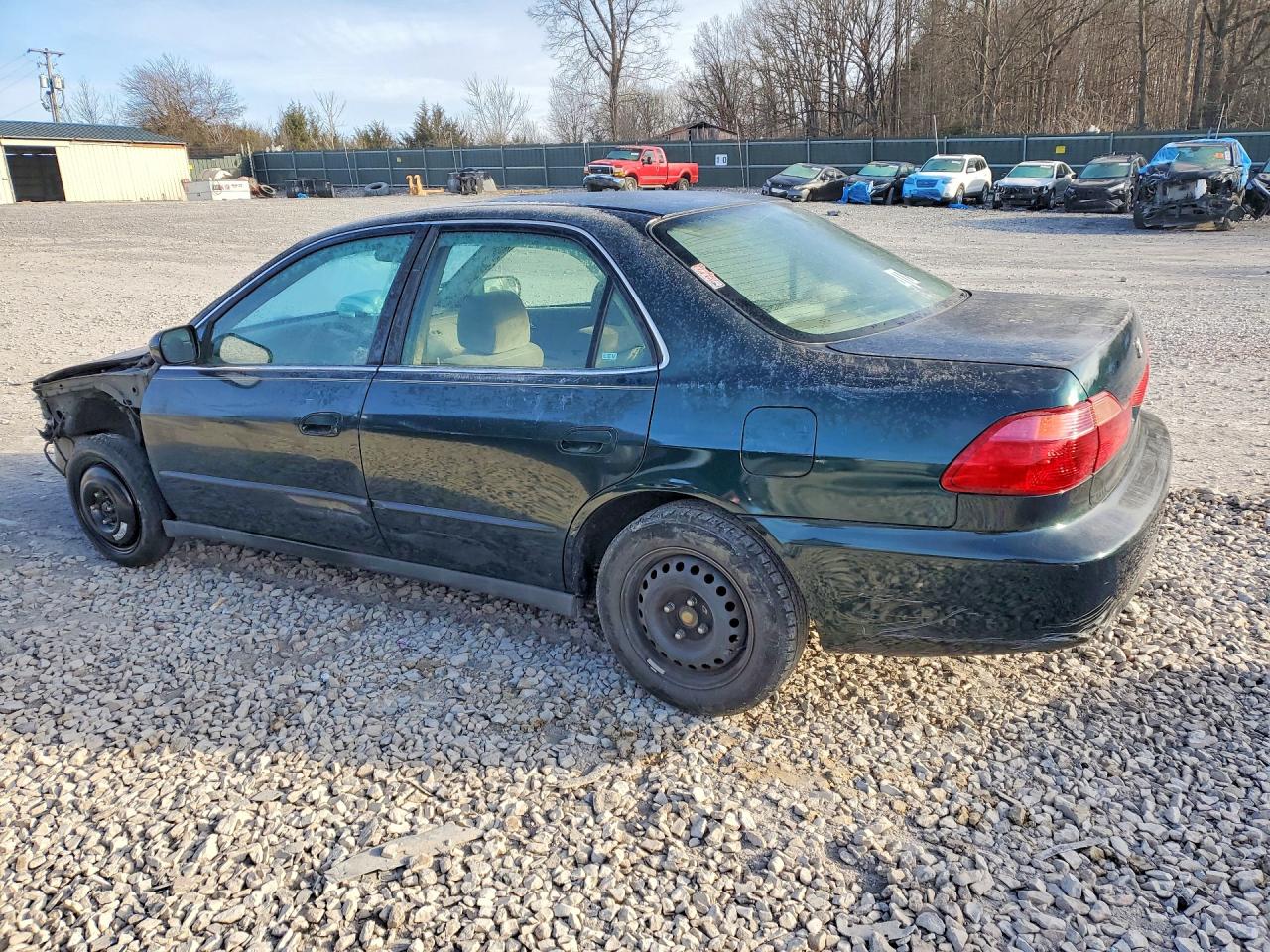 1998 Honda Accord Lx Green vin: 1HGCG5649WA096439
