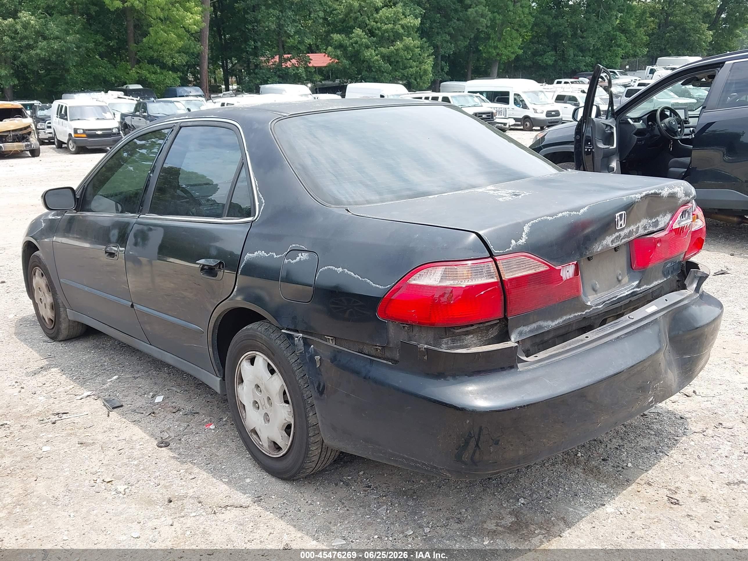 1998 Honda Accord Lx Black vin: 1HGCG5649WA215297