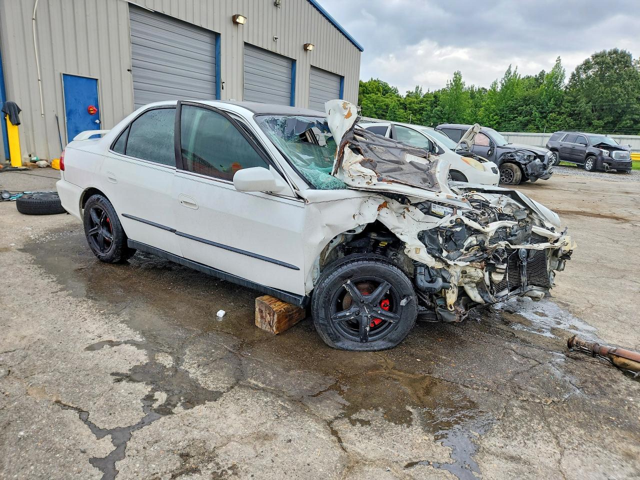 1998 Honda Accord Lx Белый vin: 1HGCG5649WA255699