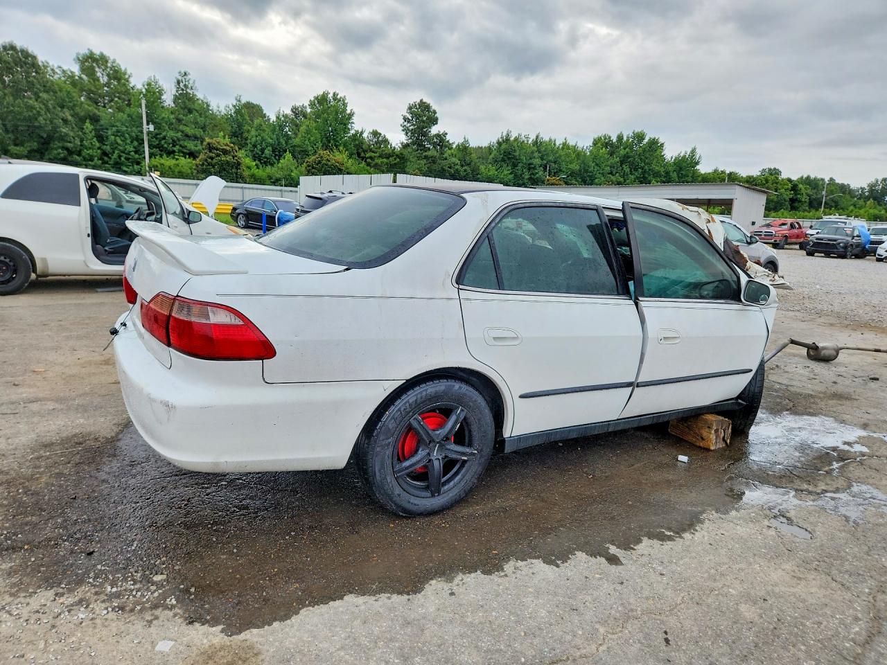 1998 Honda Accord Lx Белый vin: 1HGCG5649WA255699