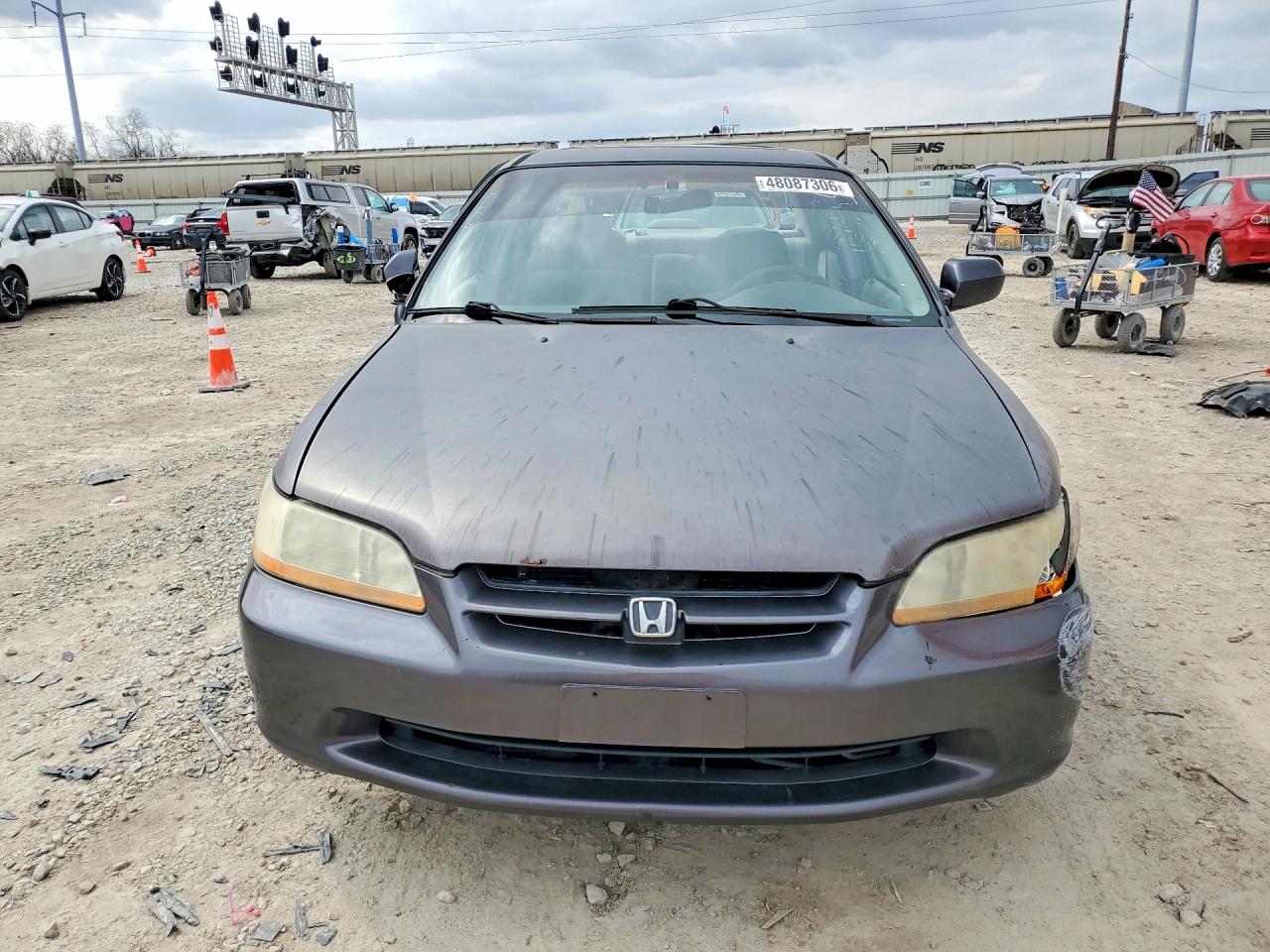 1999 Honda Accord Lx Black vin: 1HGCG5649XA100555
