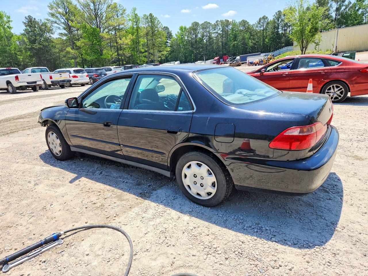2000 Honda Accord Lx Black vin: 1HGCG5649YA130690