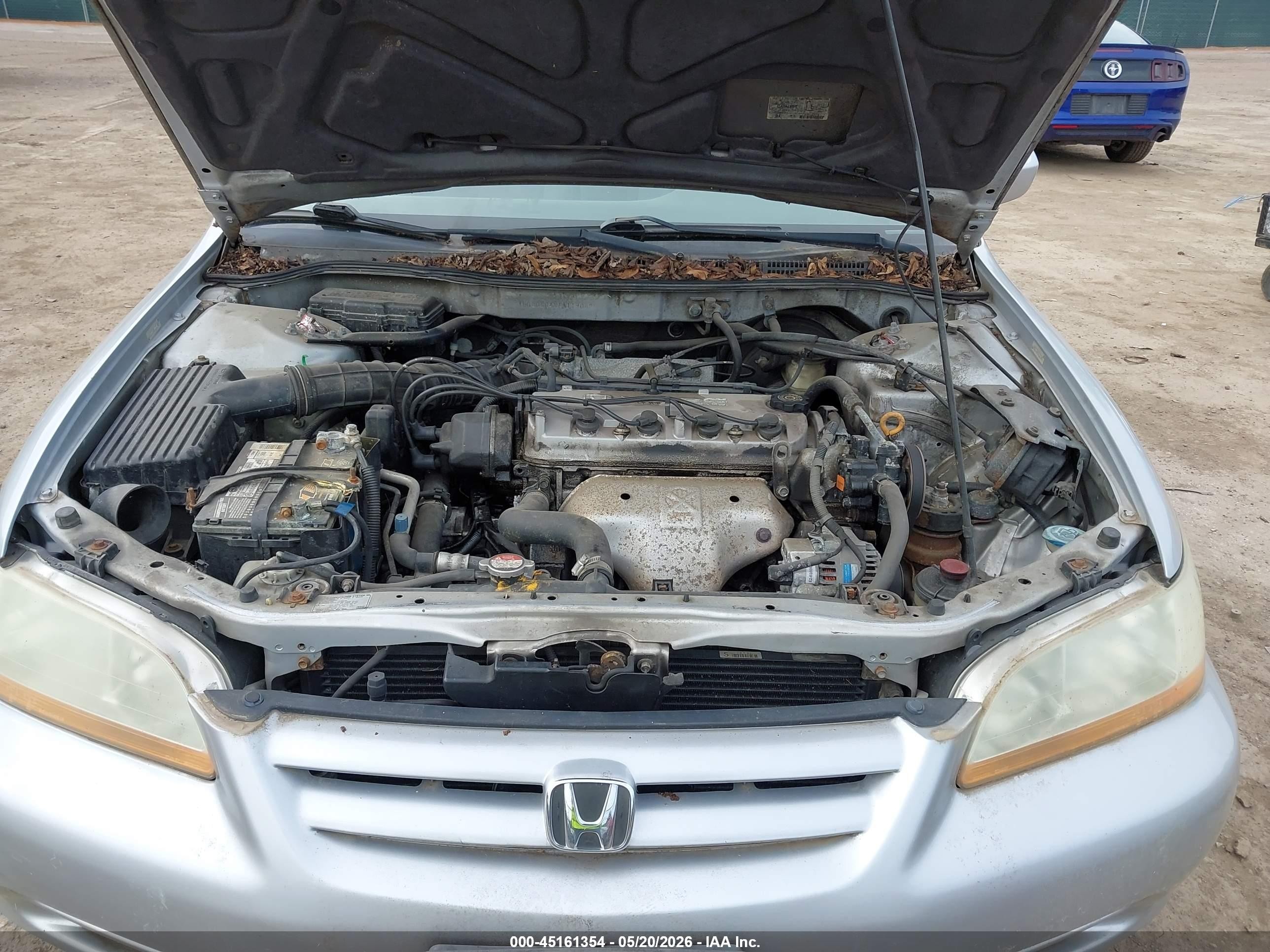 2001 Honda Accord 2.3 Lx Silver vin: 1HGCG564X1A119042
