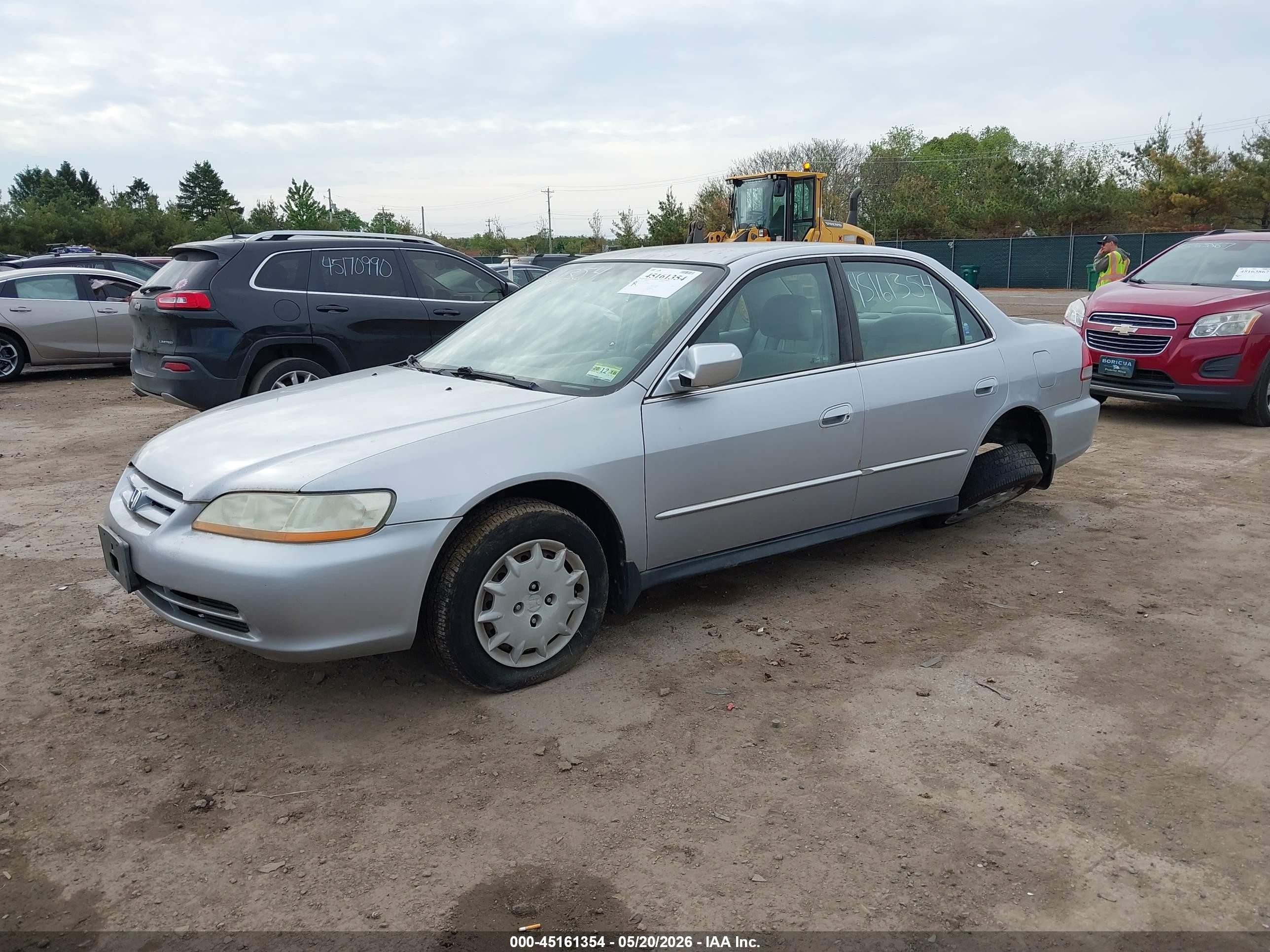 2001 Honda Accord 2.3 Lx Silver vin: 1HGCG564X1A119042