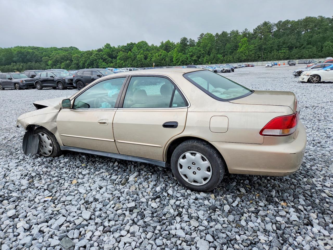 2002 Honda Accord Lx Black vin: 1HGCG564X2A090143