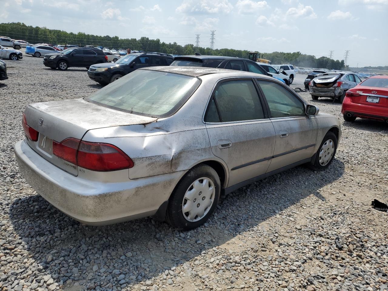 1998 Hond Accord Lx Cream vin: 1HGCG564XWA113622