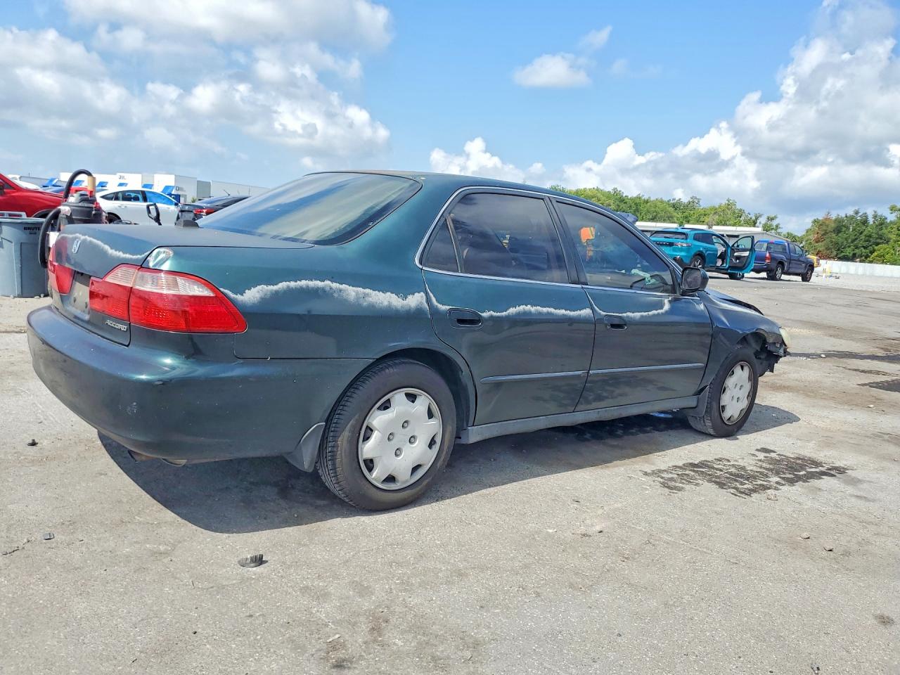 2000 Honda Accord Lx Green vin: 1HGCG564XYA030775