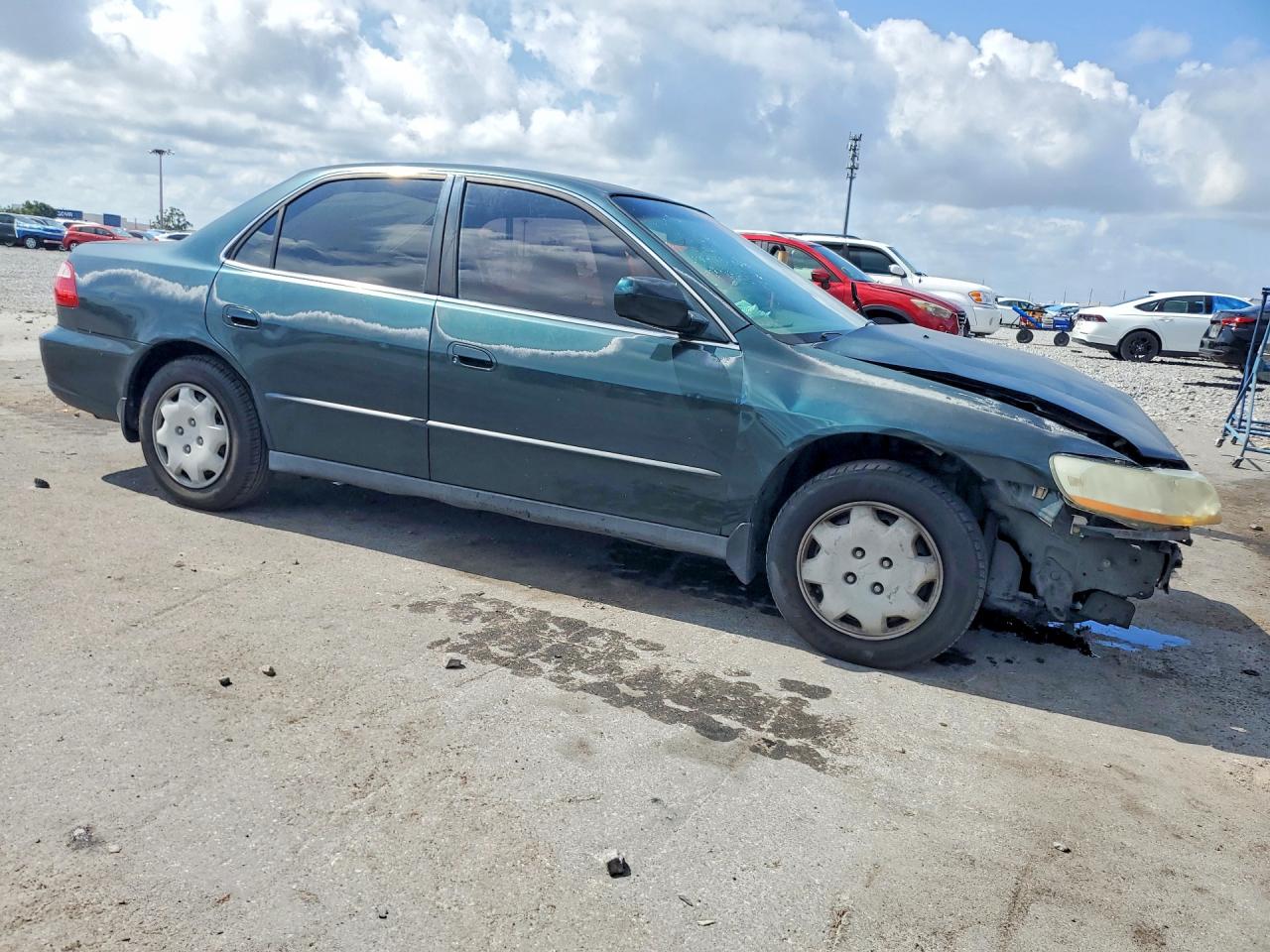 2000 Honda Accord Lx Green vin: 1HGCG564XYA030775