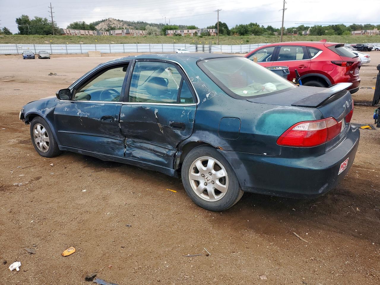 1998 Honda Accord Ex Green vin: 1HGCG5650WA048644