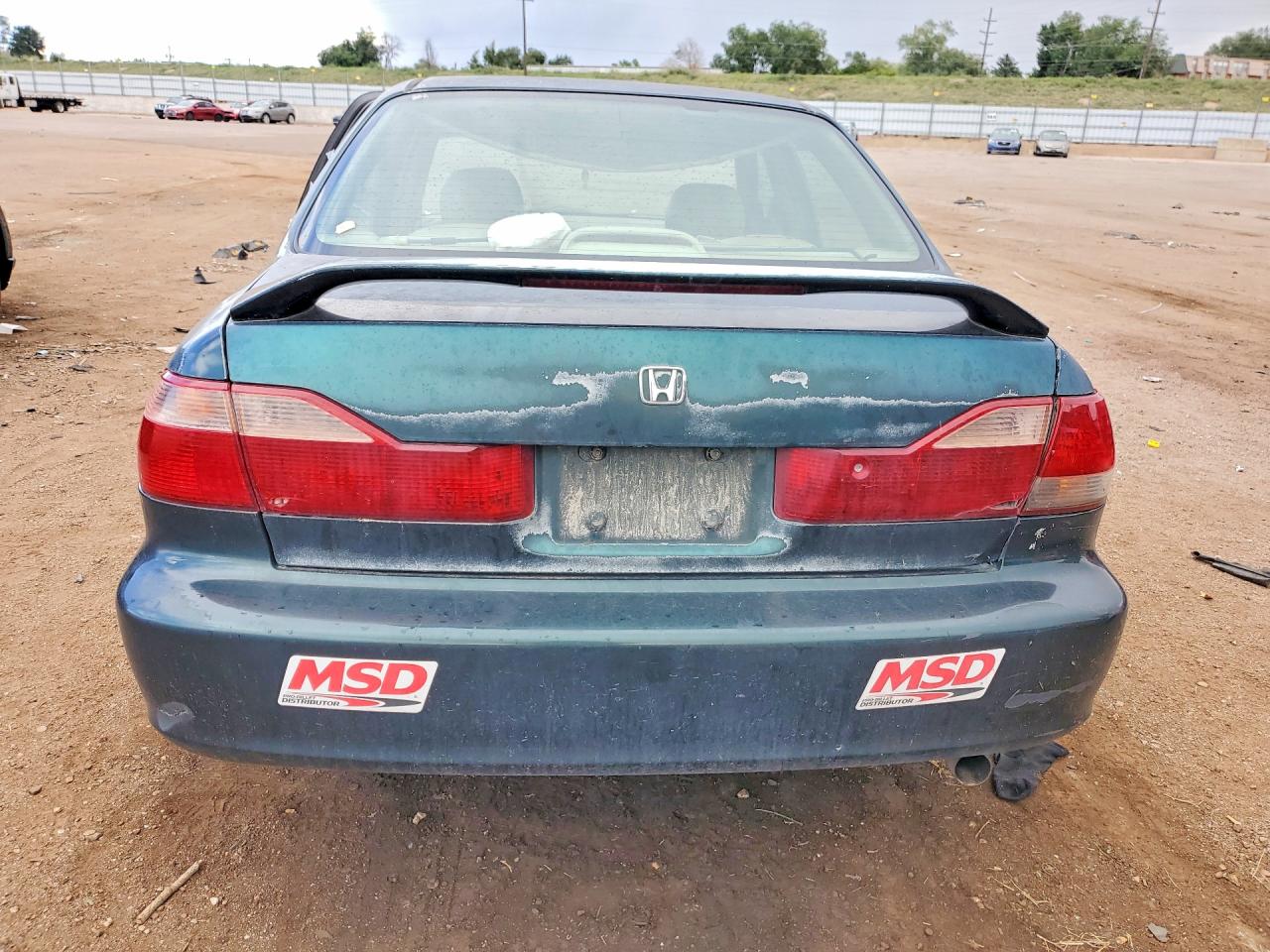 1998 Honda Accord Ex Green vin: 1HGCG5650WA048644