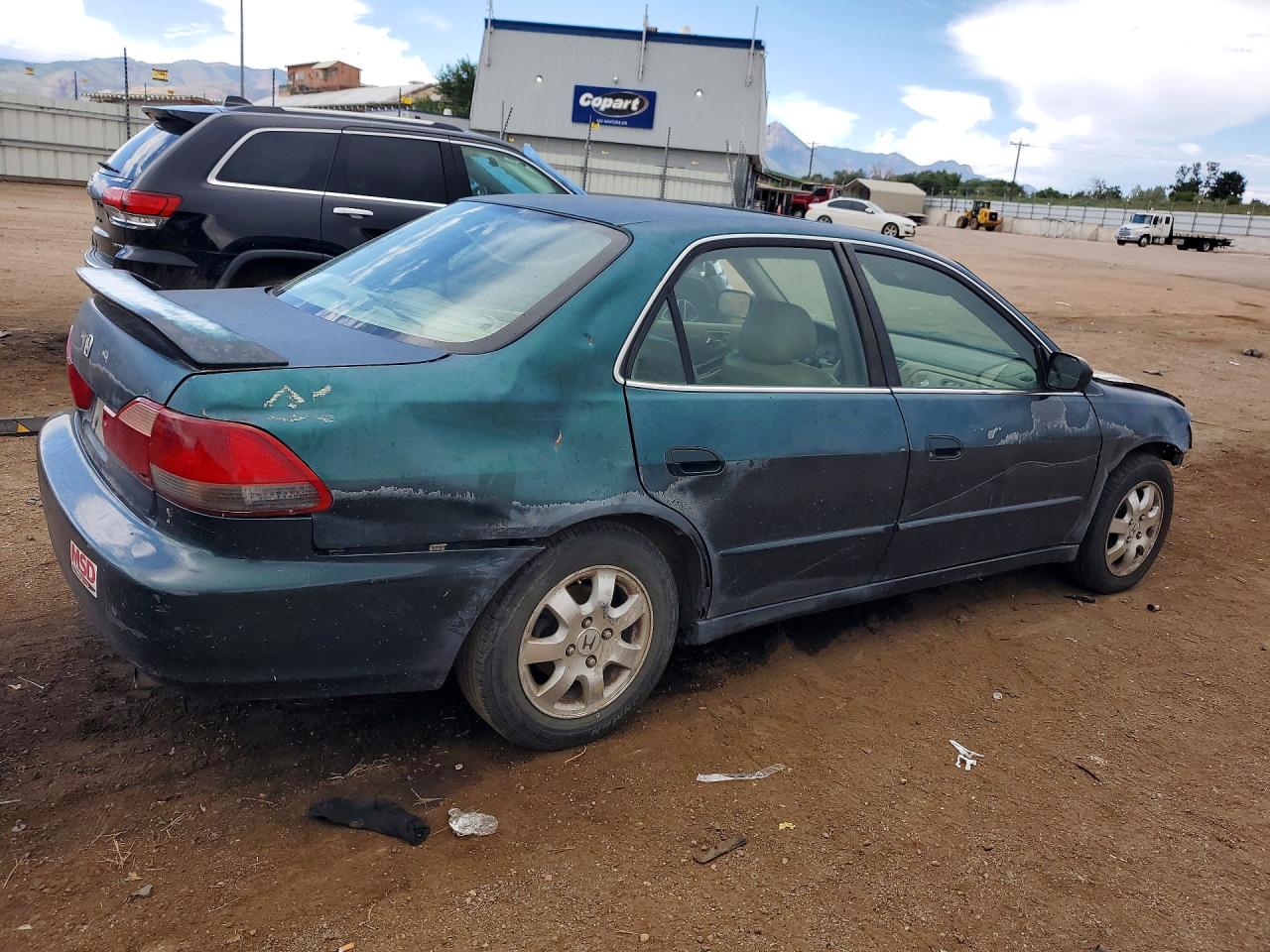 1998 Honda Accord Ex Green vin: 1HGCG5650WA048644