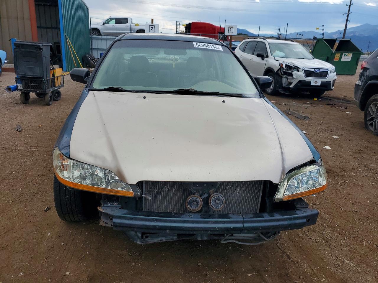 1998 Honda Accord Ex Green vin: 1HGCG5650WA048644
