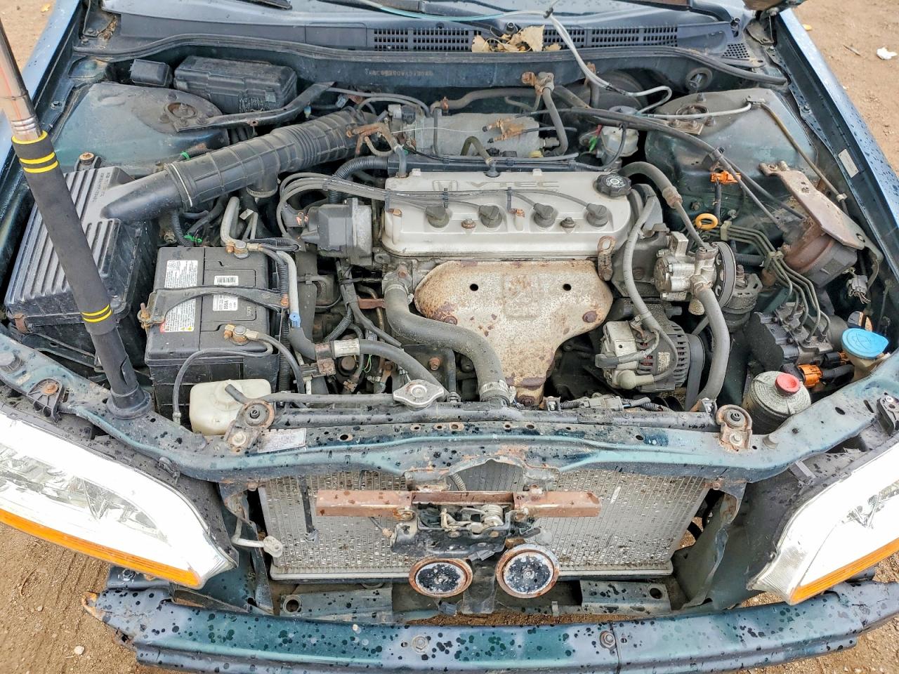 1998 Honda Accord Ex Green vin: 1HGCG5650WA048644