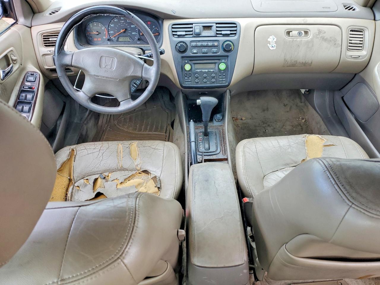 1998 Honda Accord Ex Green vin: 1HGCG5650WA048644