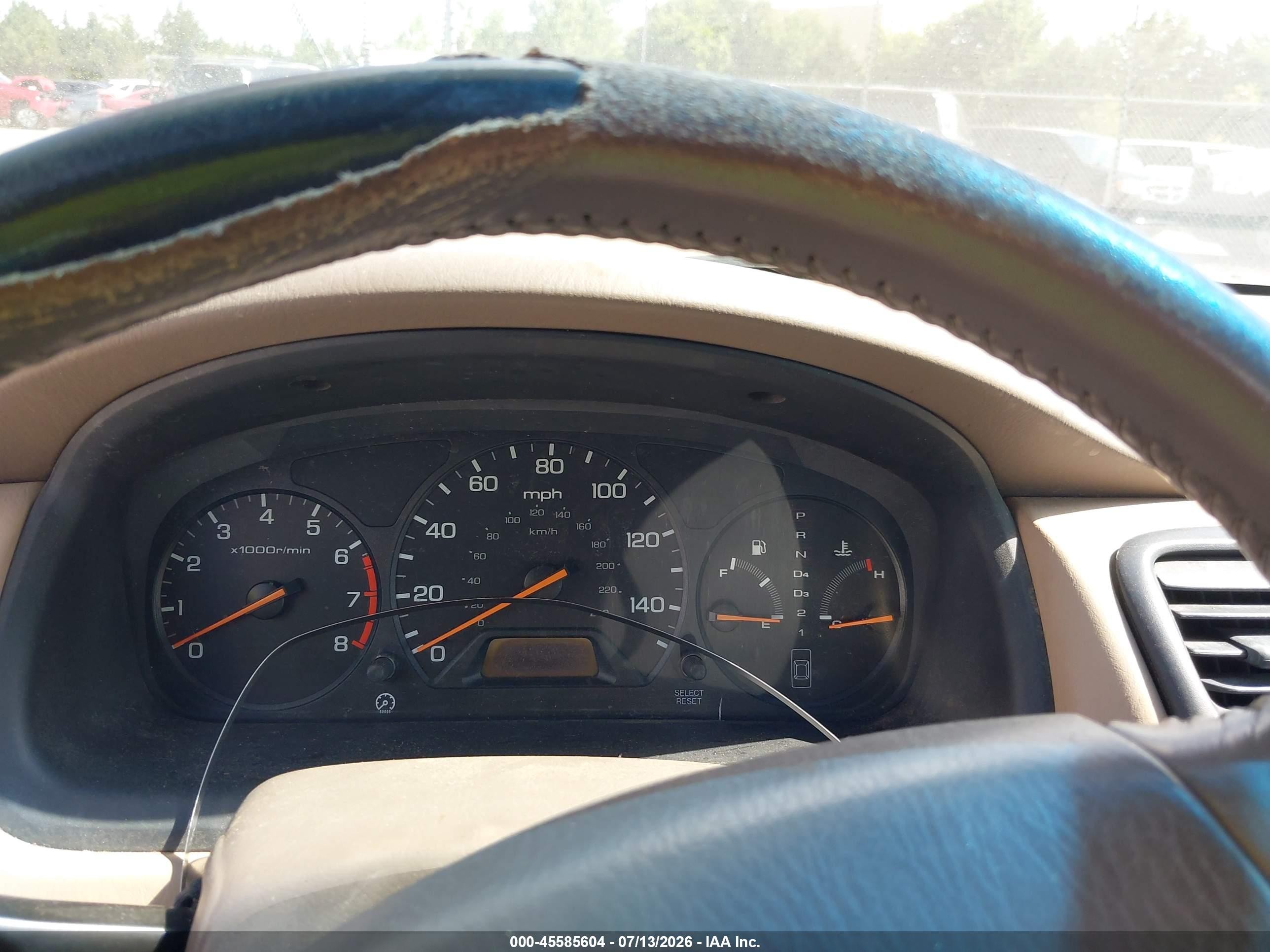 1999 Honda Accord Ex Tan vin: 1HGCG5651XA073411