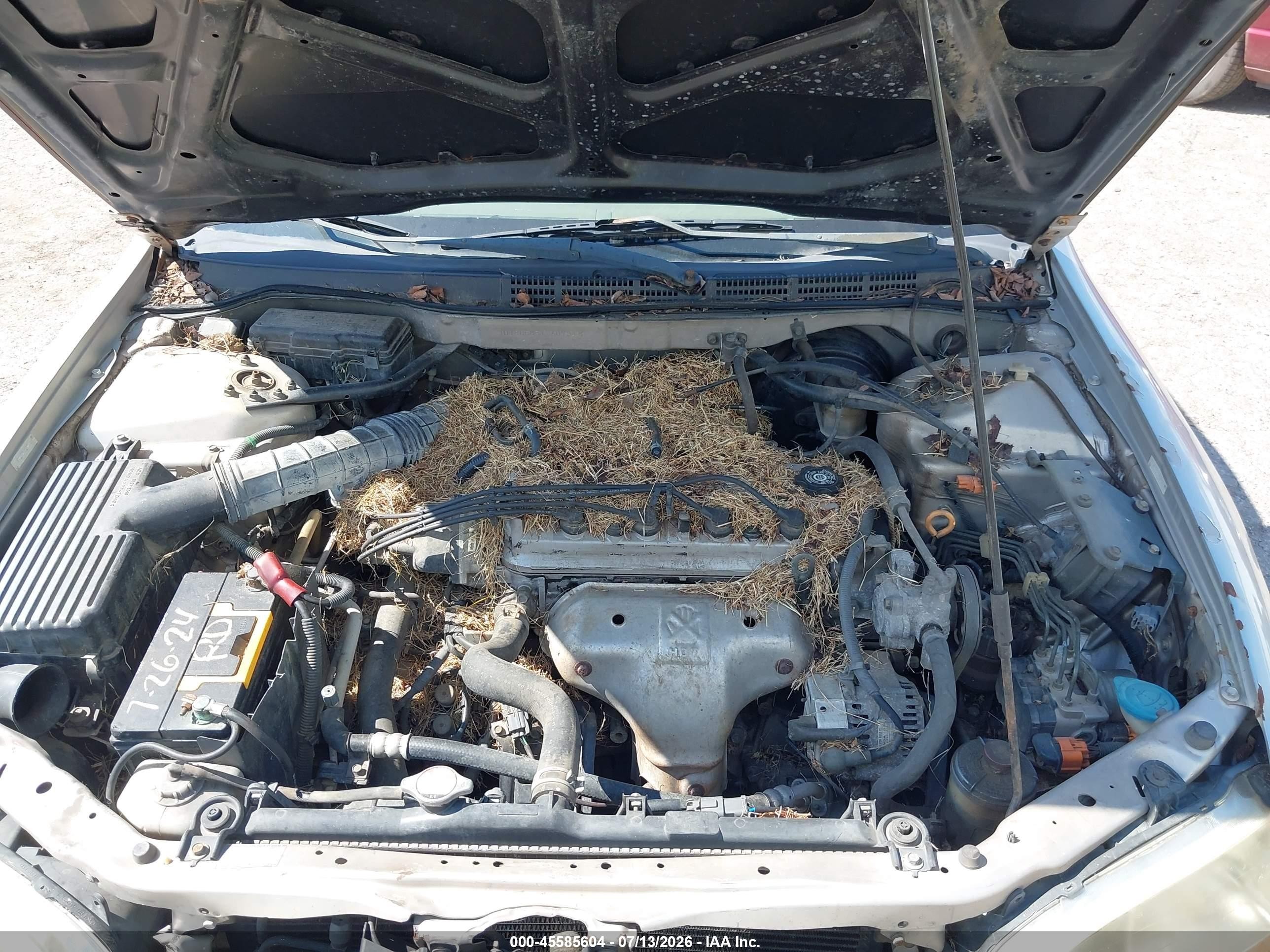 1999 Honda Accord Ex Tan vin: 1HGCG5651XA073411