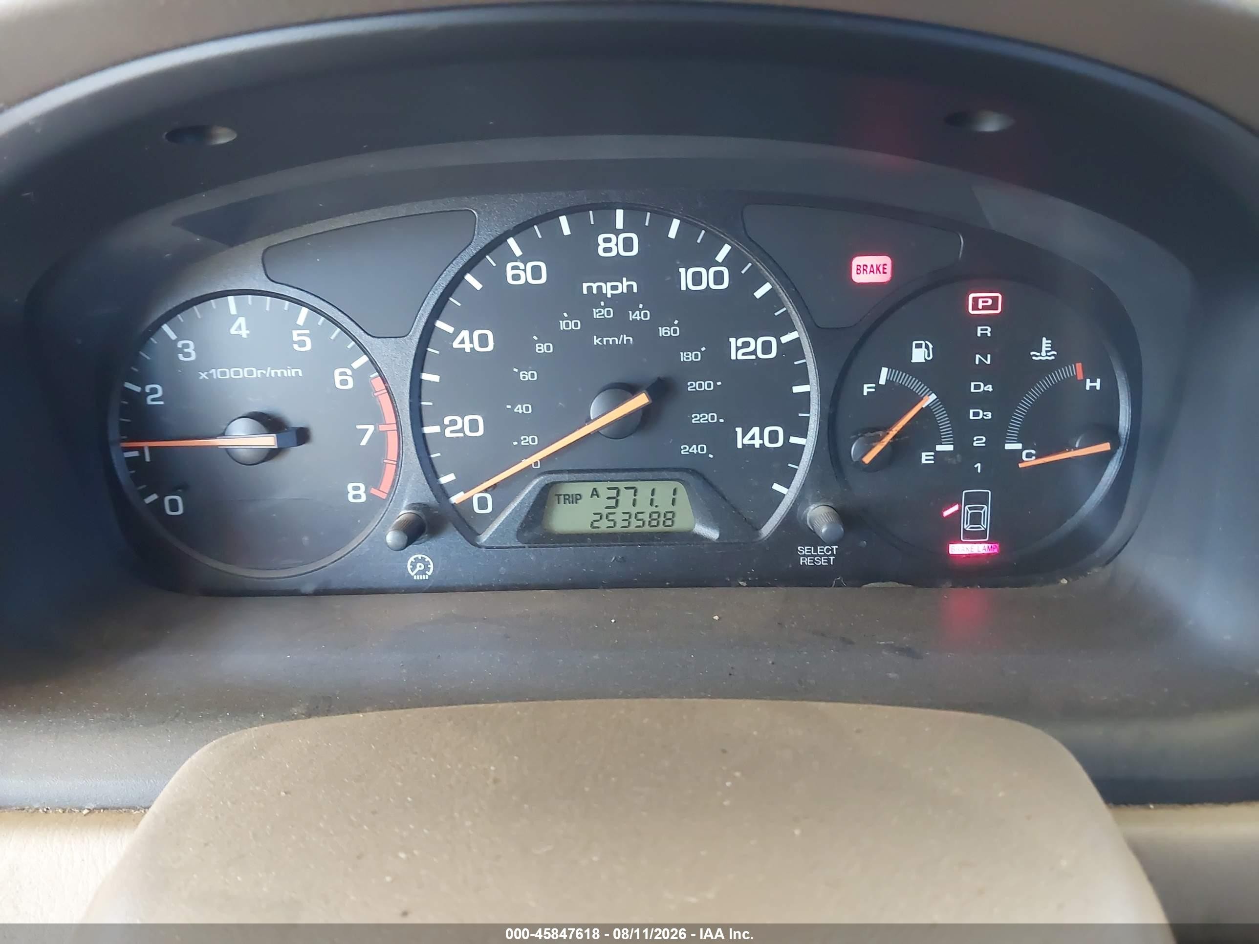 1998 Honda Accord Ex Silver vin: 1HGCG5652WA234489